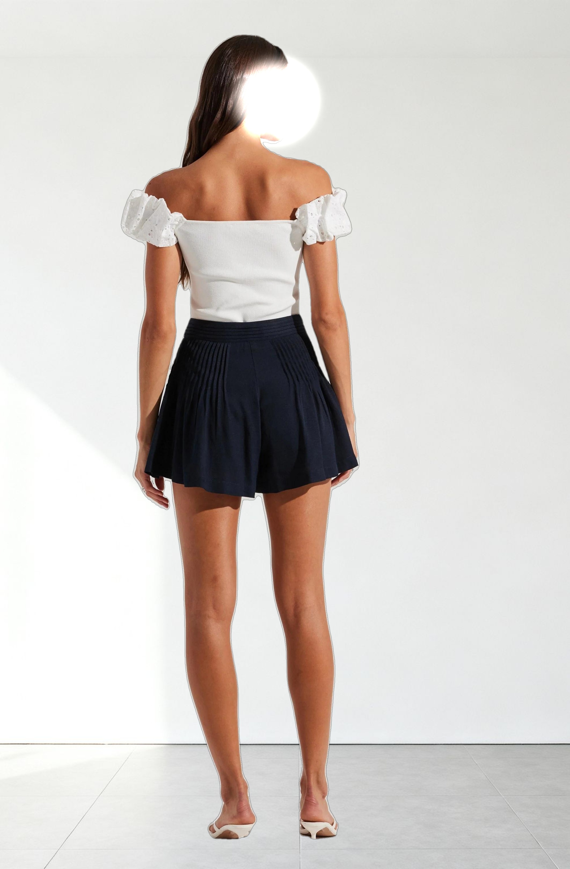 Ciro Linen-Blend Shorts