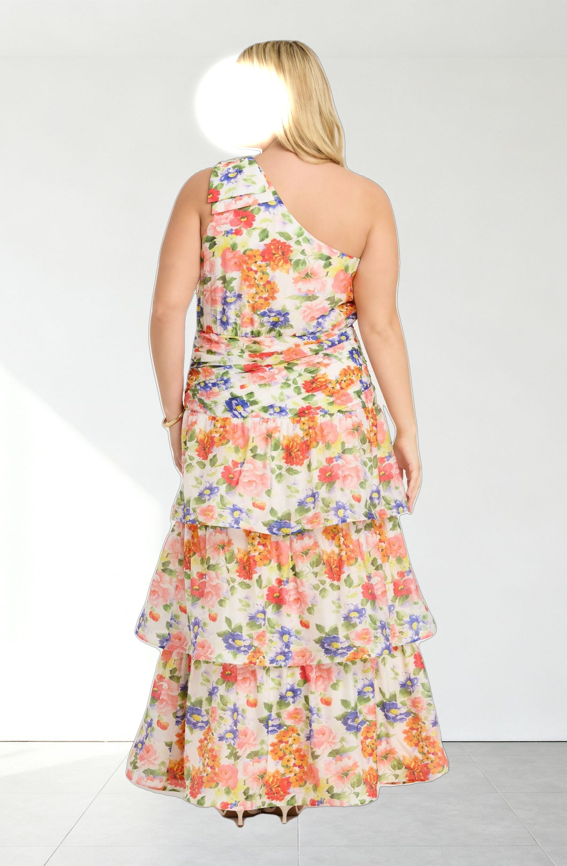 Natali One Shoulder Maxi Dress