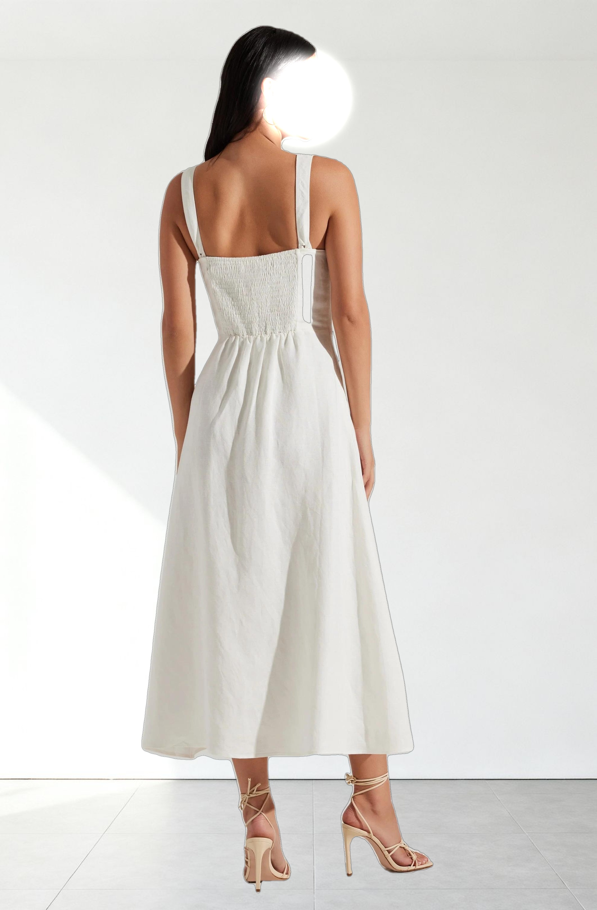 Estella Corset Midi Dress