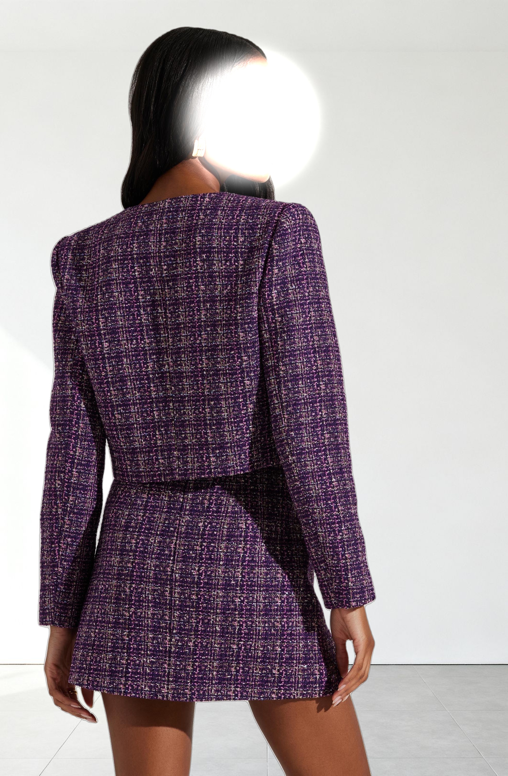 Lyssa Tweed Cropped Jacket