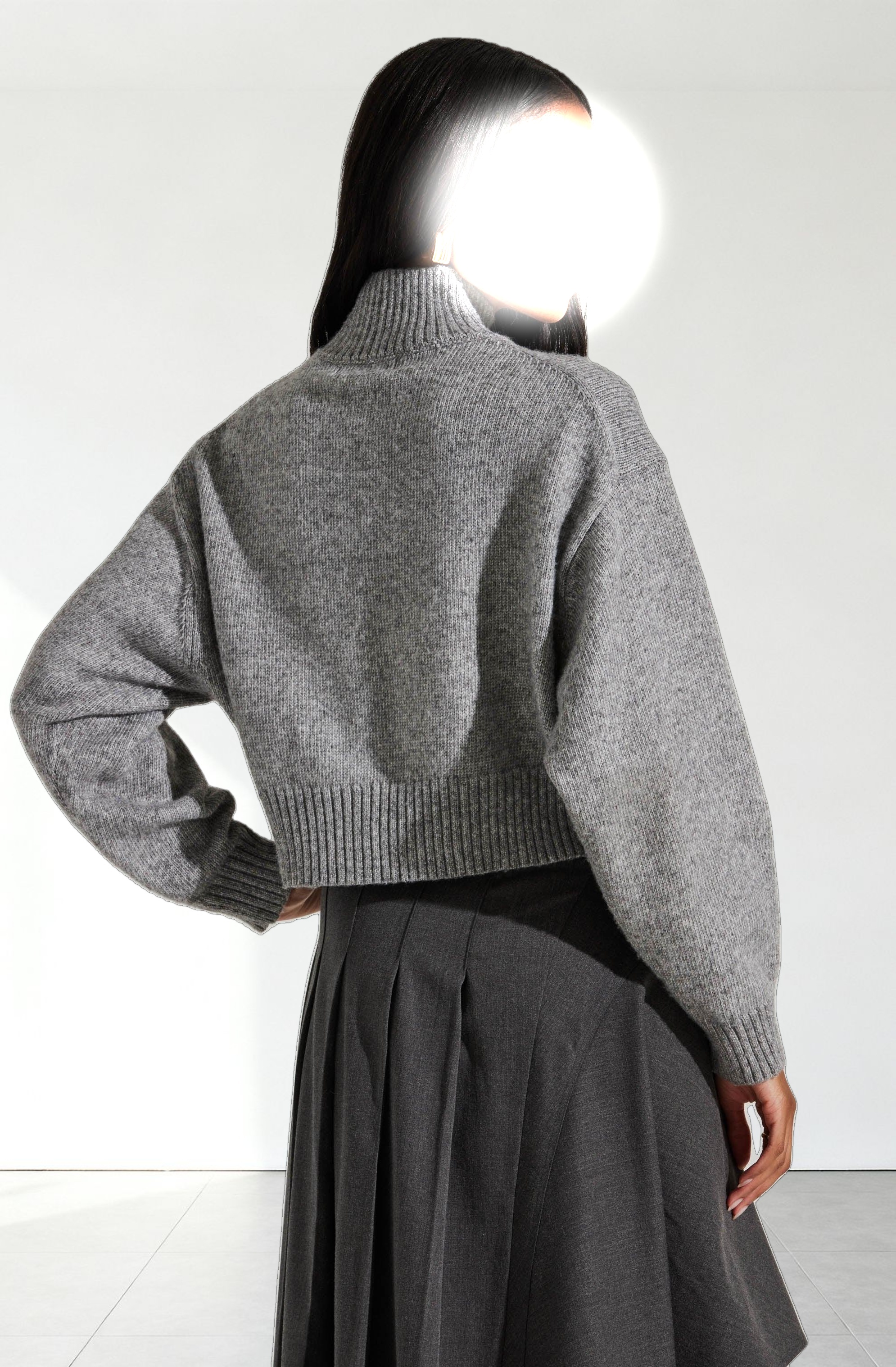 Fiala Mock Neck Sweater