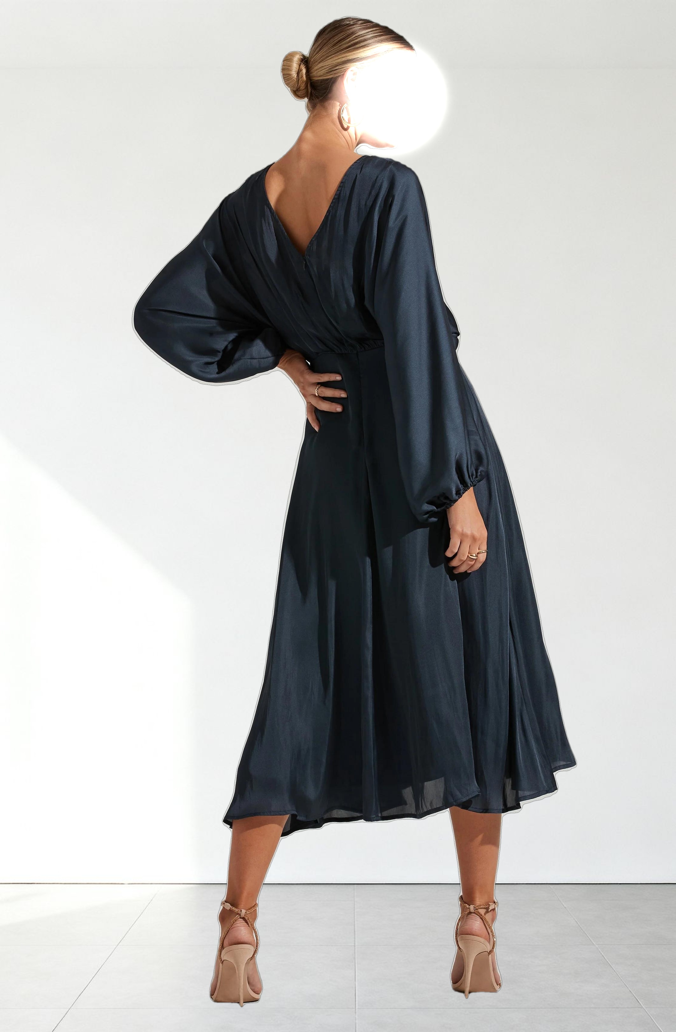 Marin Dolman Sleeve Midi Dress