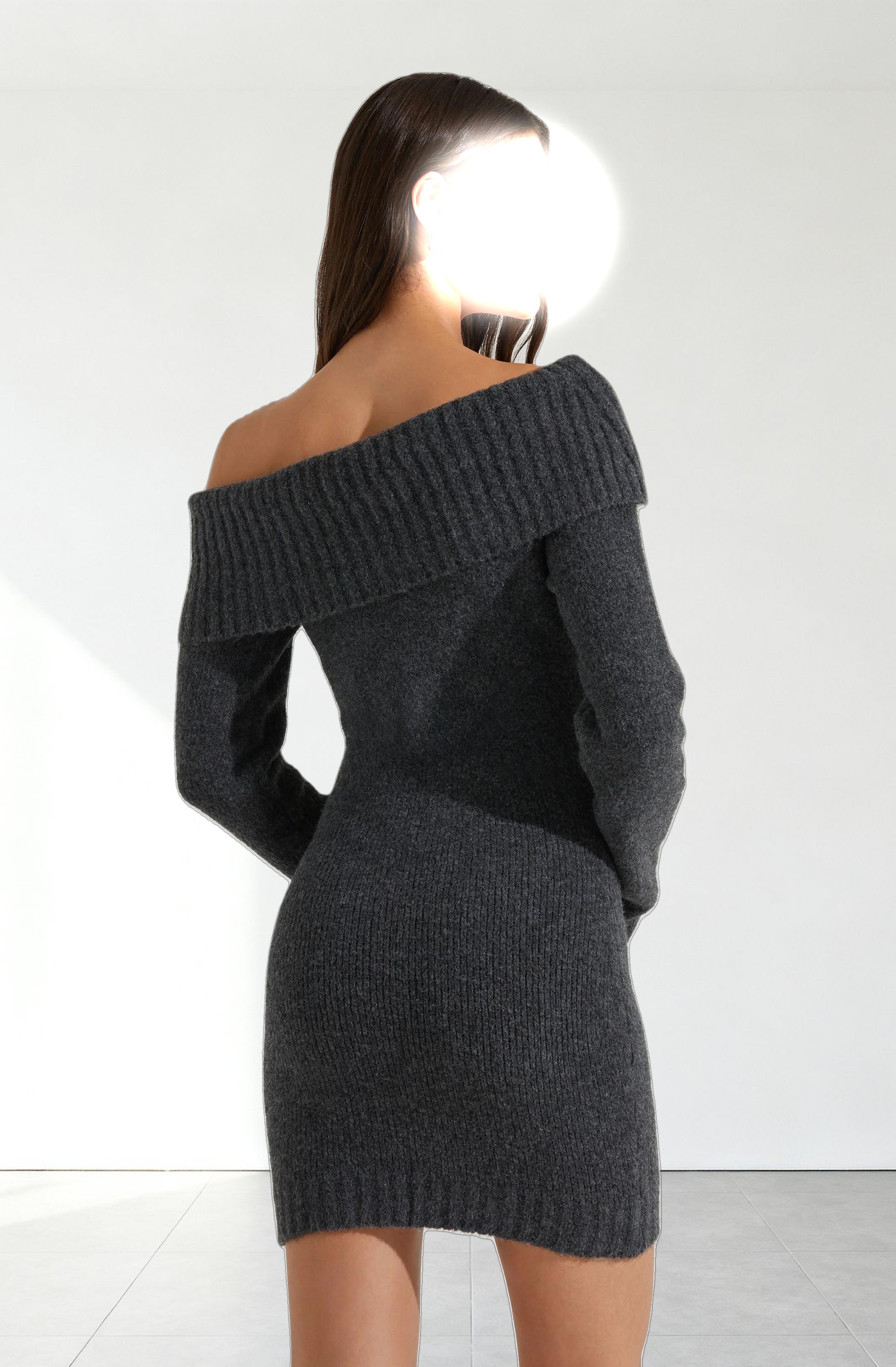 Leya Off Shoulder Sweater Dress