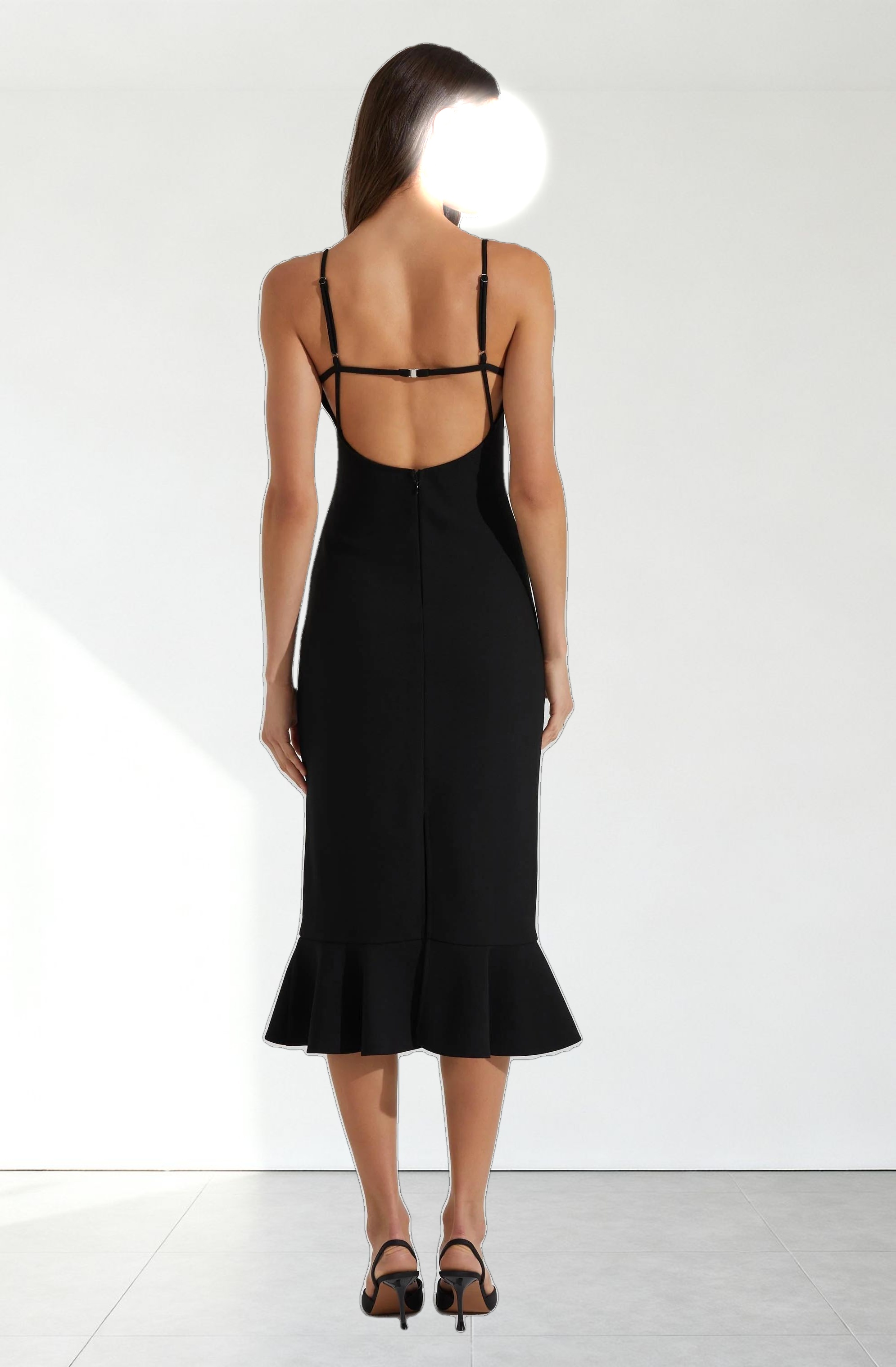 Adana Bow Detail Bustier Dress