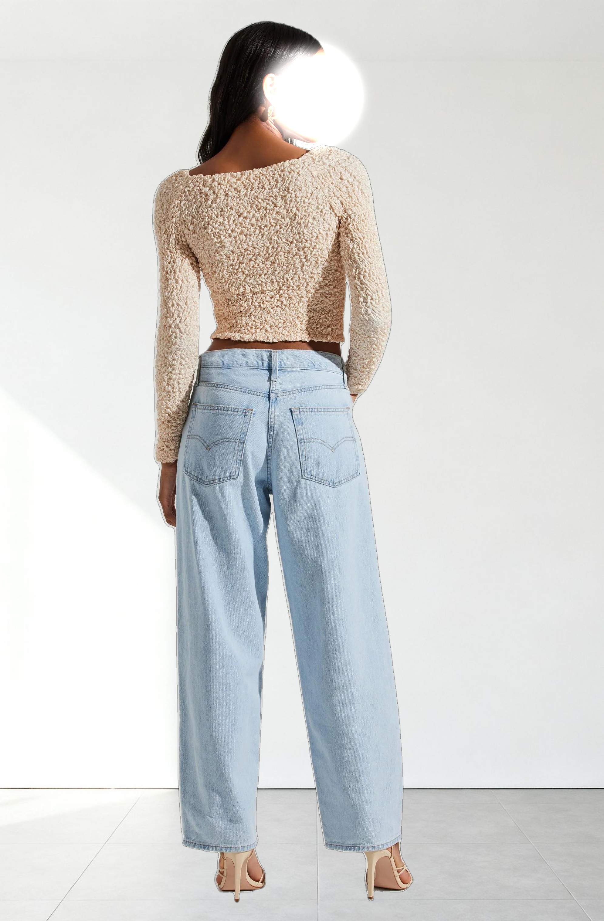 Sorrel Cropped Long Sleeve Top