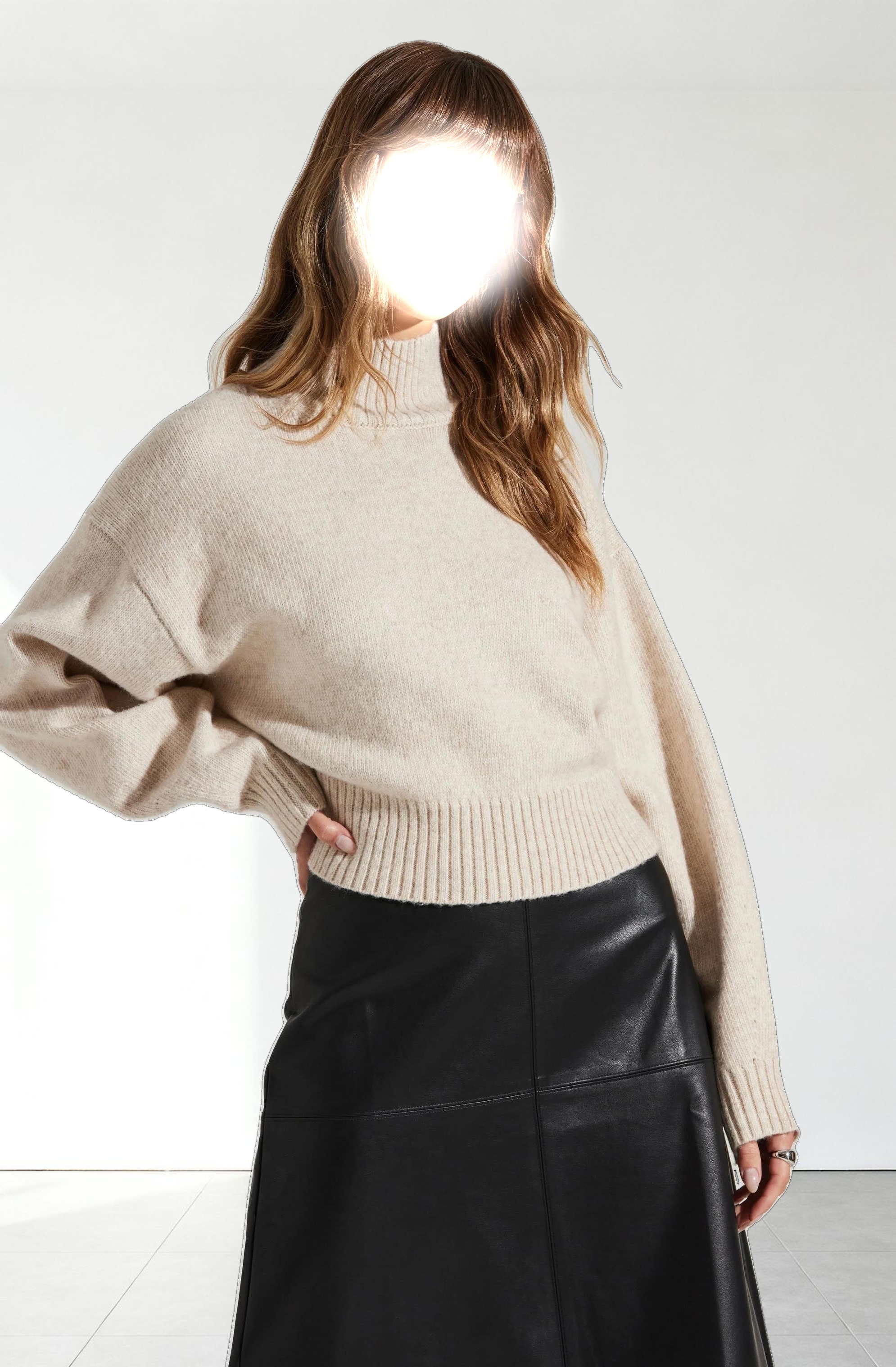 Fiala Mock Neck Sweater