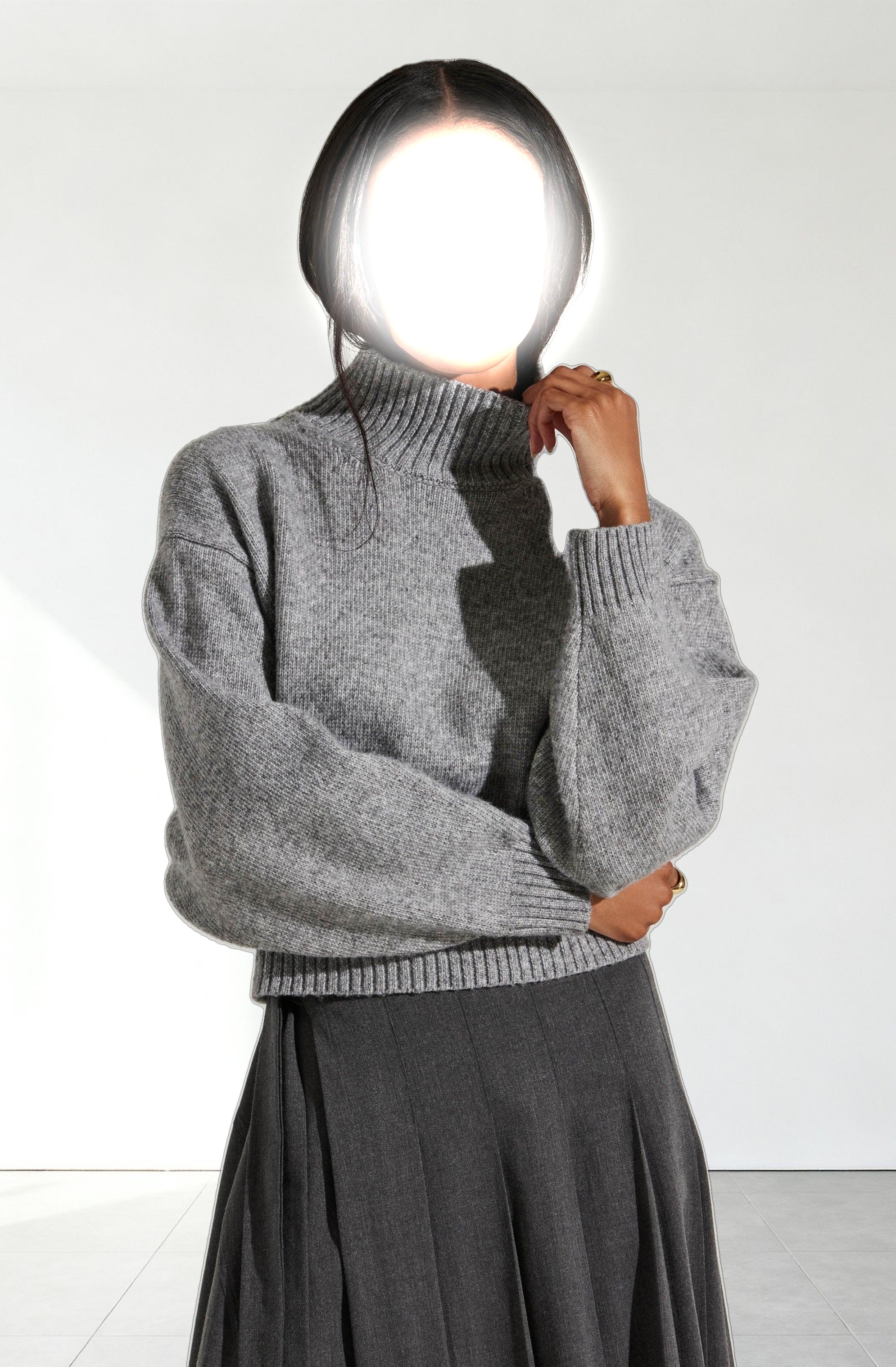 Fiala Mock Neck Sweater