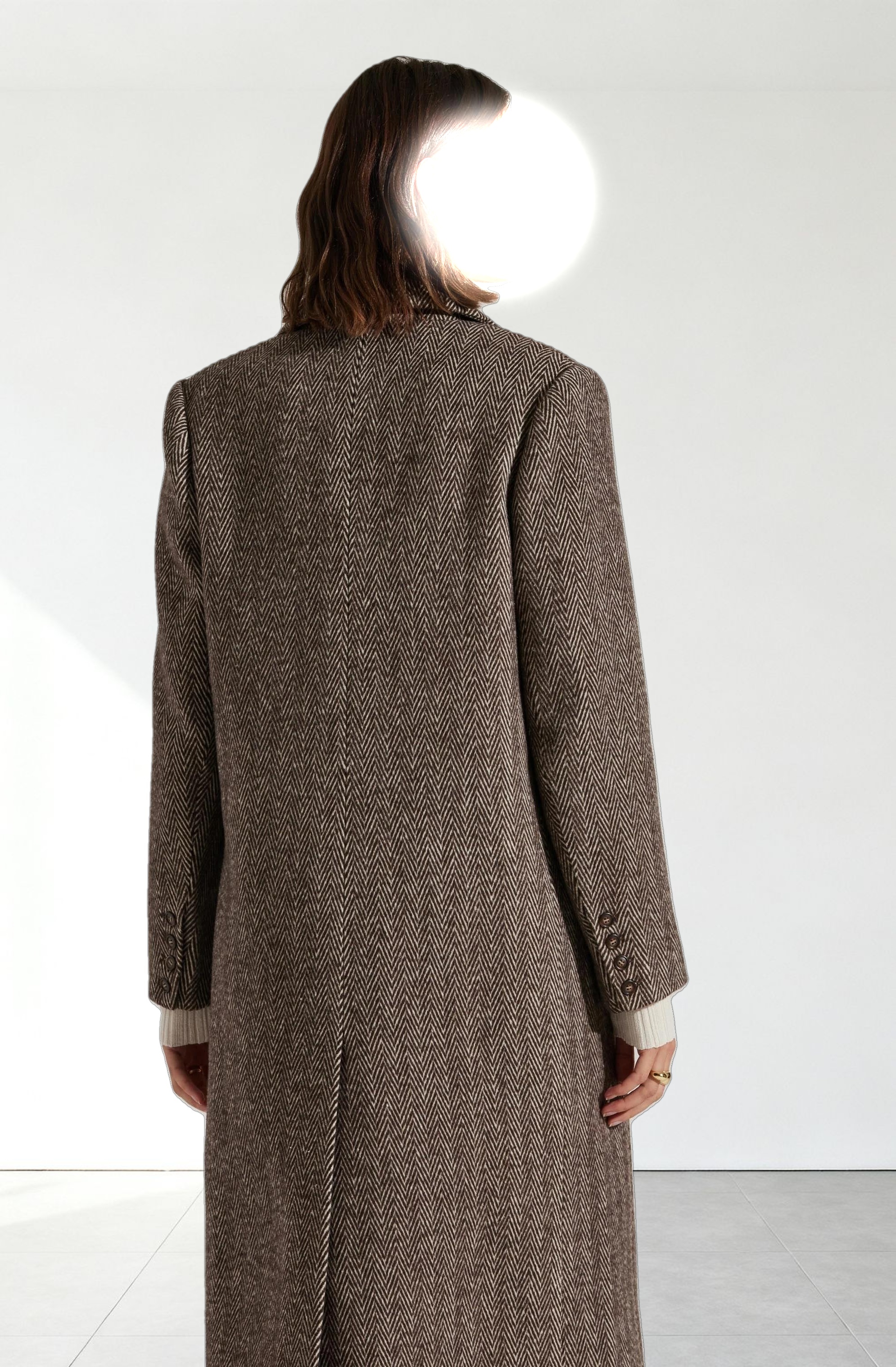 Morana Herringbone Coat