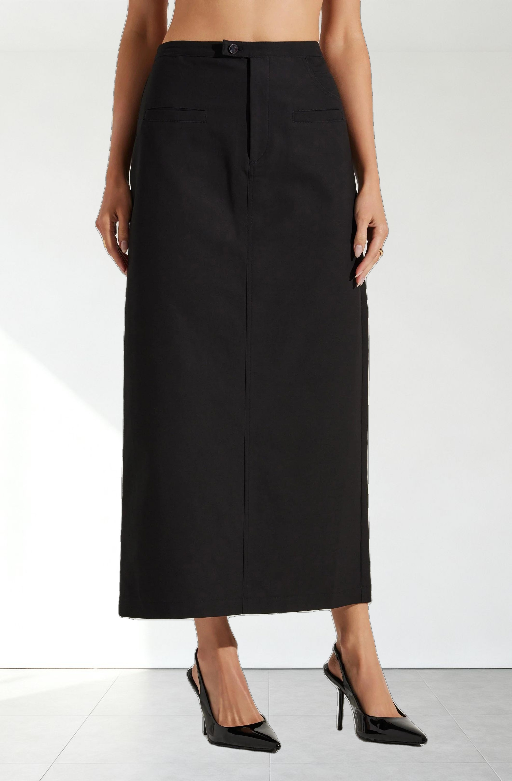 Sibley Tailored Midi Skirt