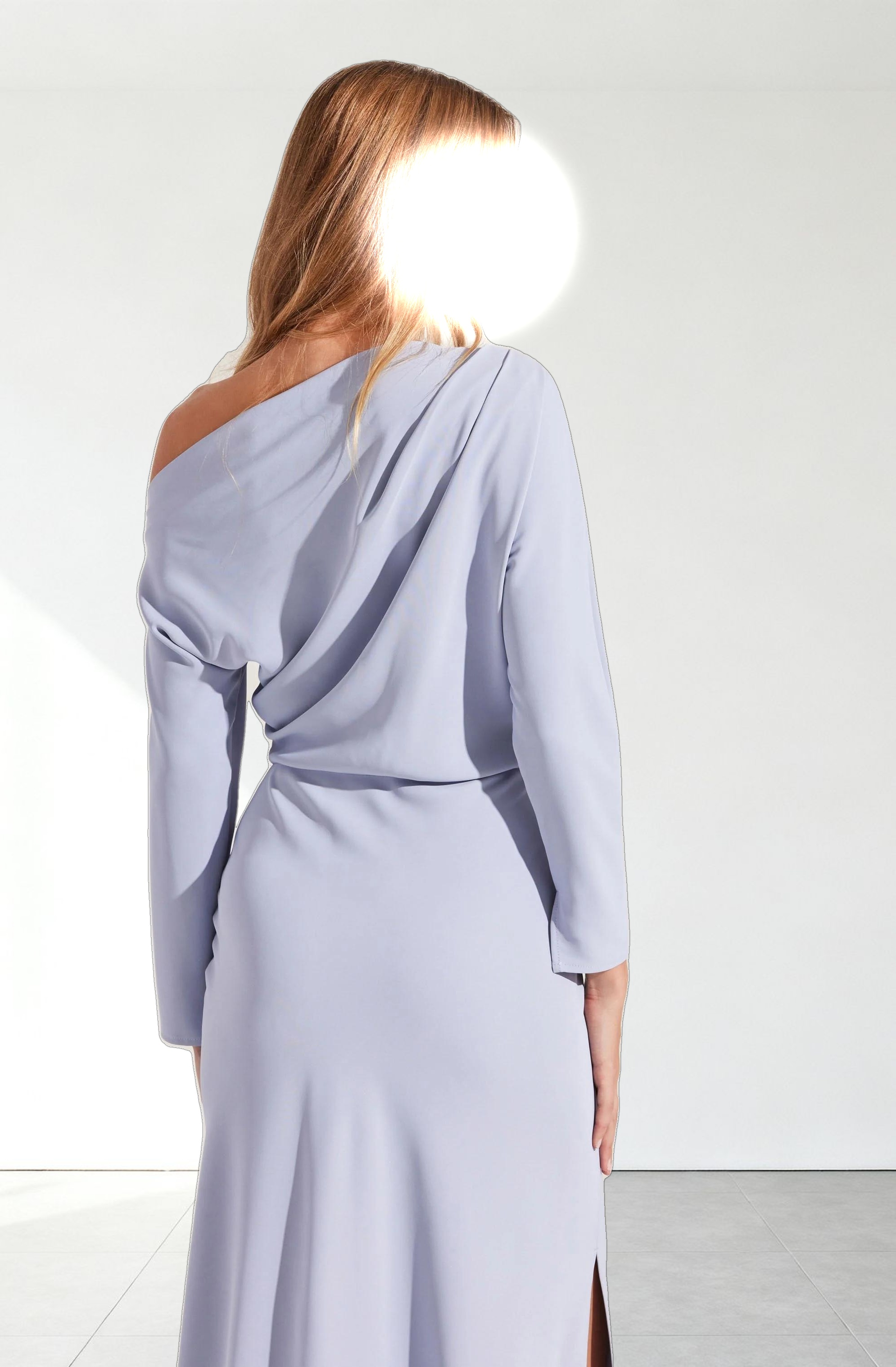 Naida Off Shoulder Midi Dress