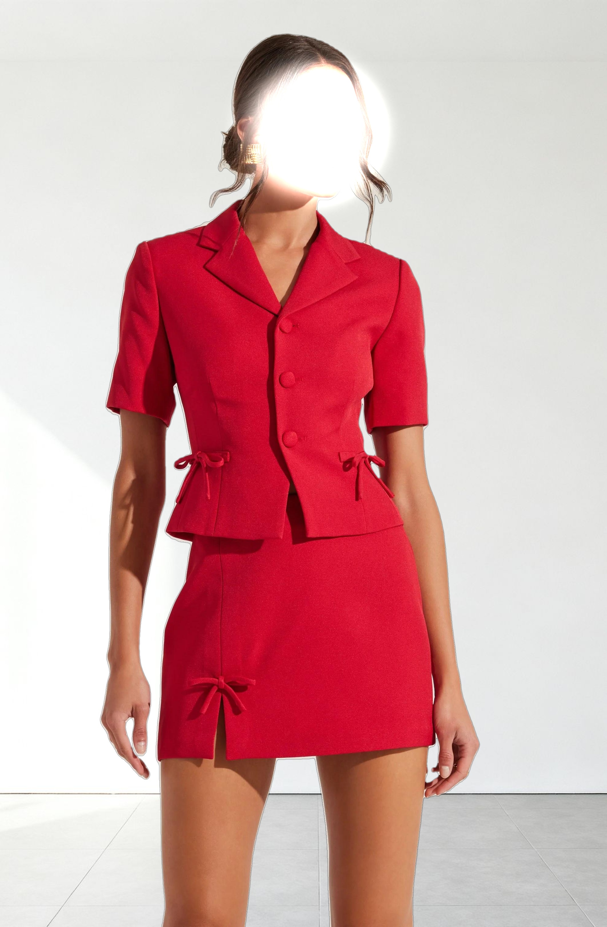 Sophie Bow Embellished Blazer