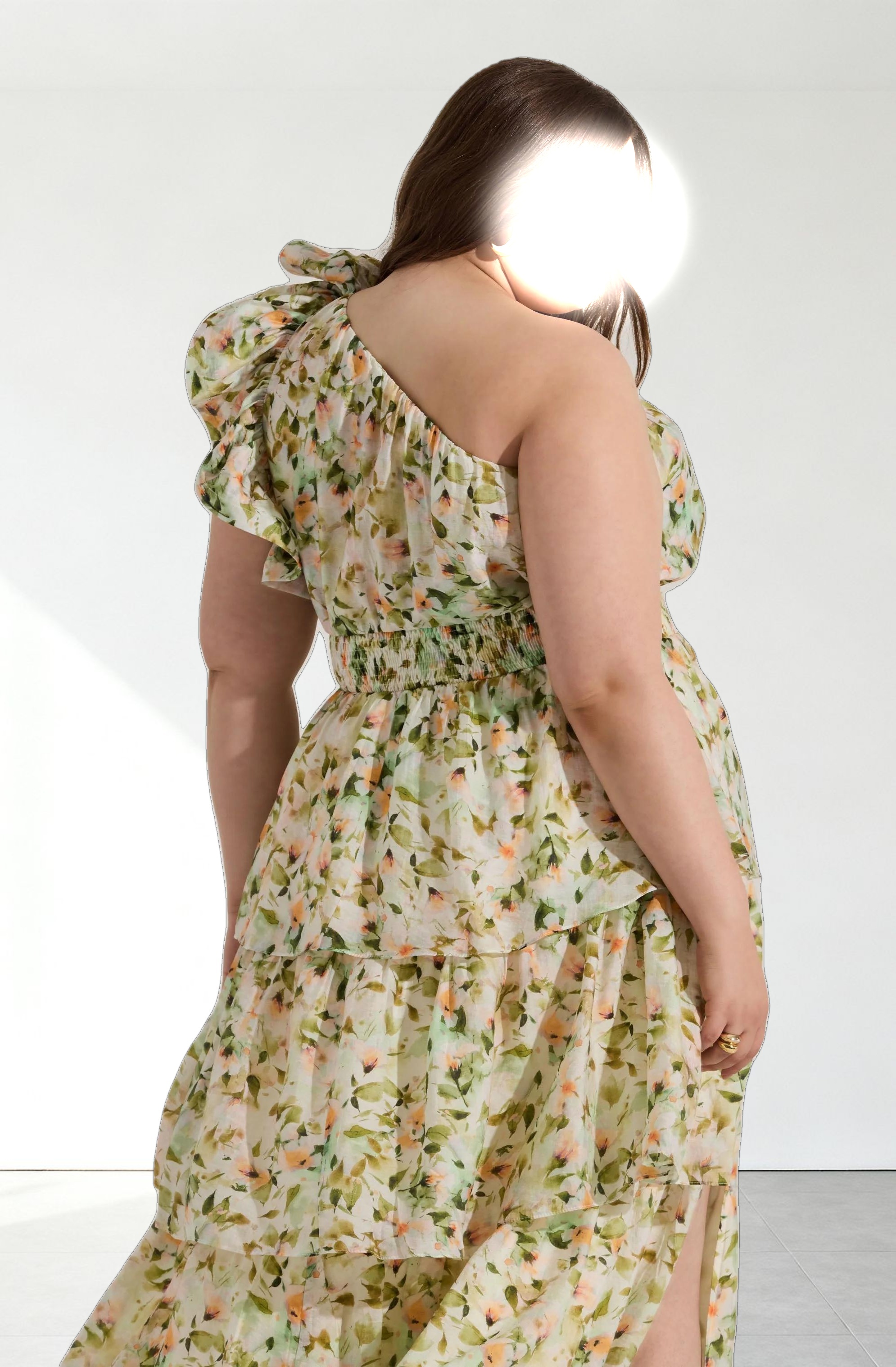 Imelda One Shoulder Maxi Dress