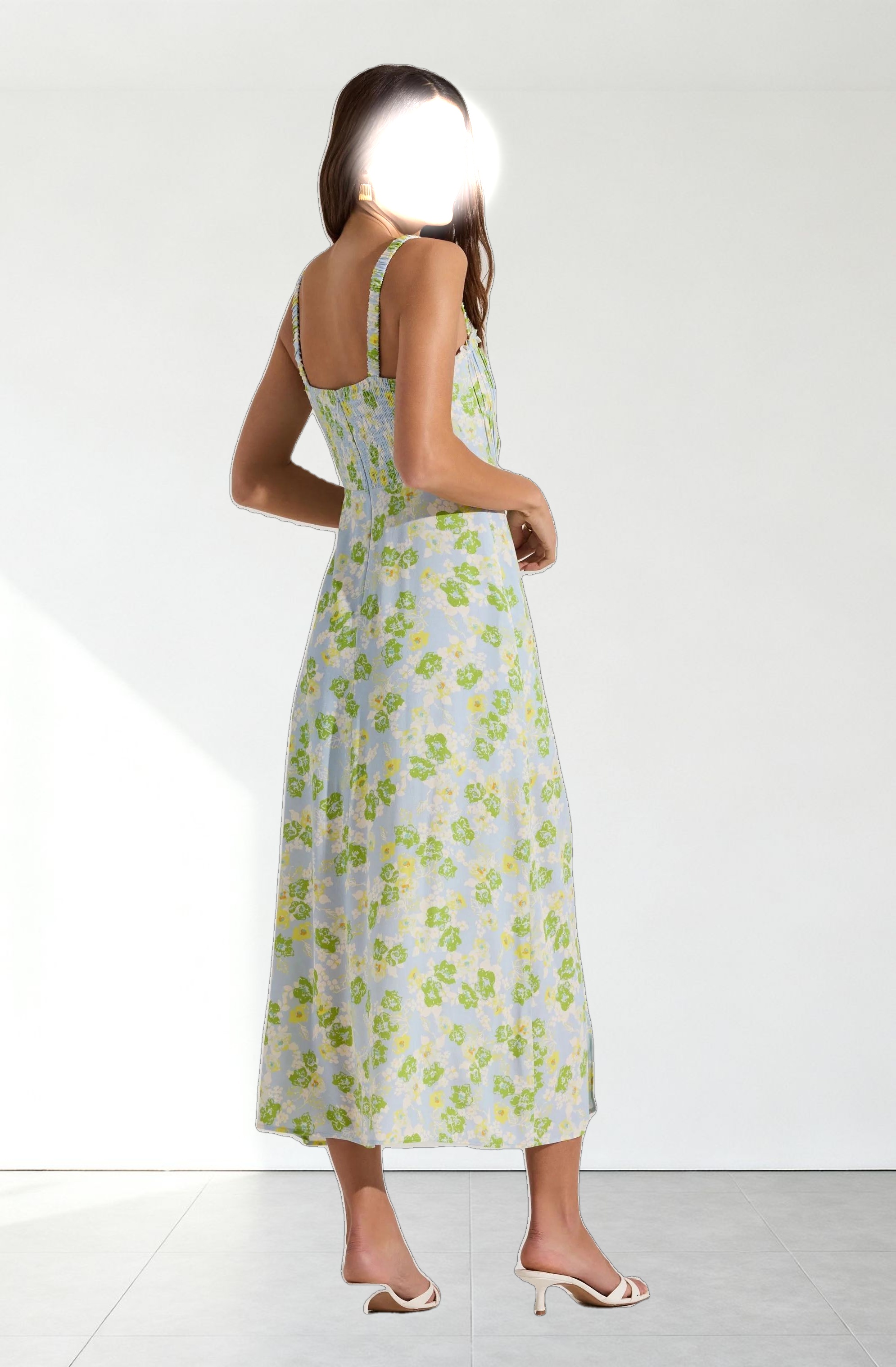 Elsie Floral Midi Dress