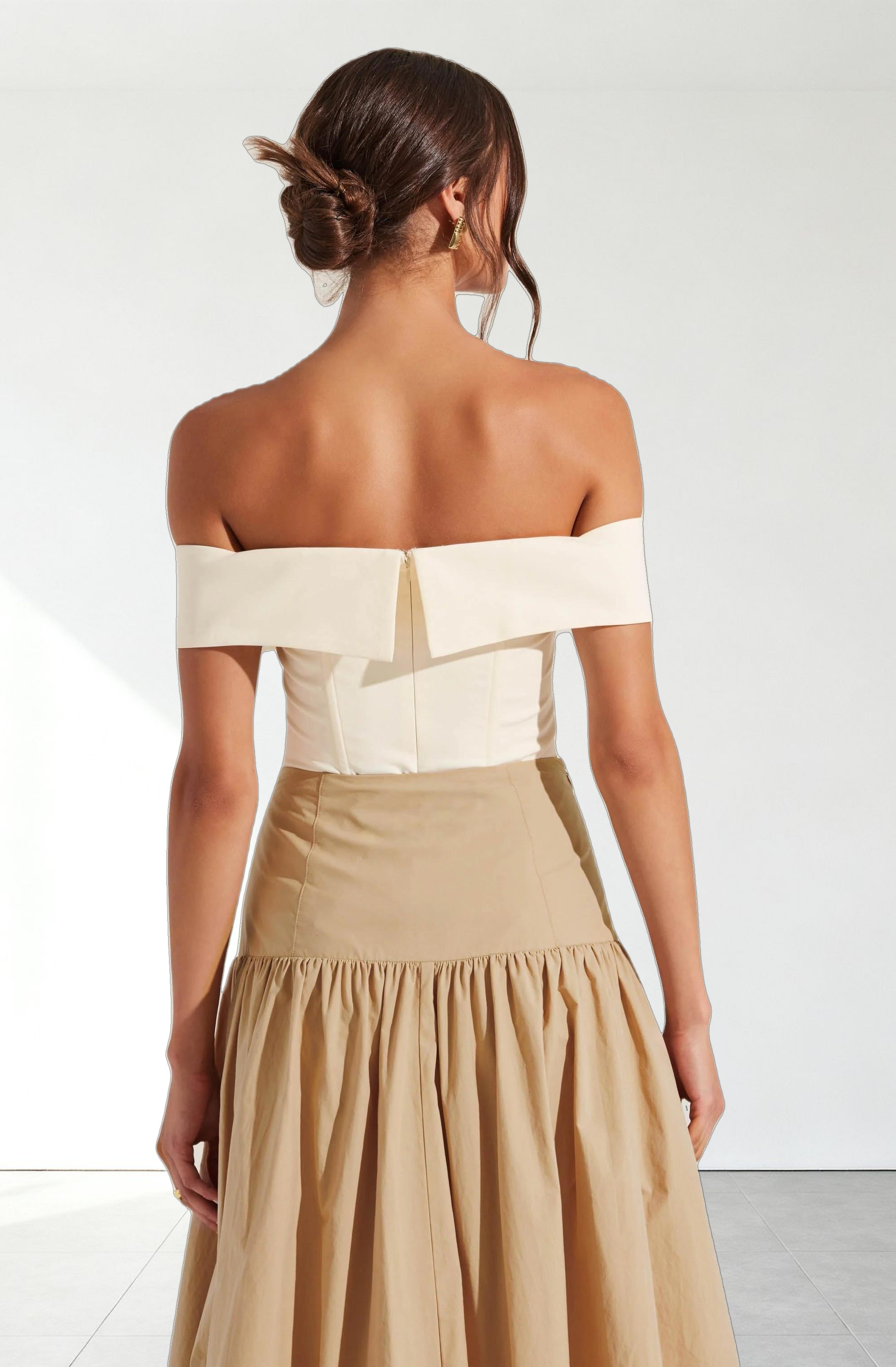 Telayna Off Shoulder Bow Top