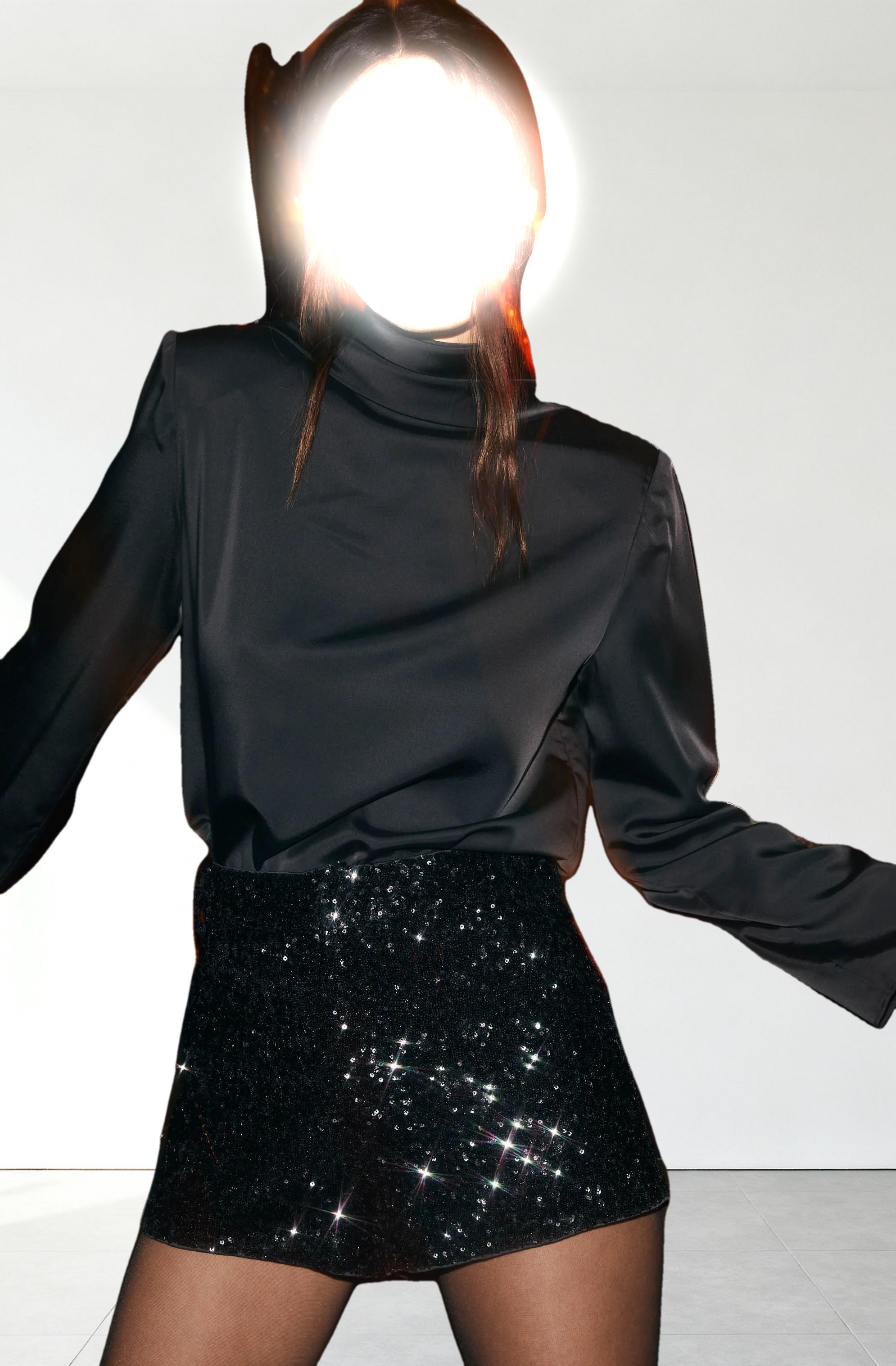 Everette Sequin Shorts