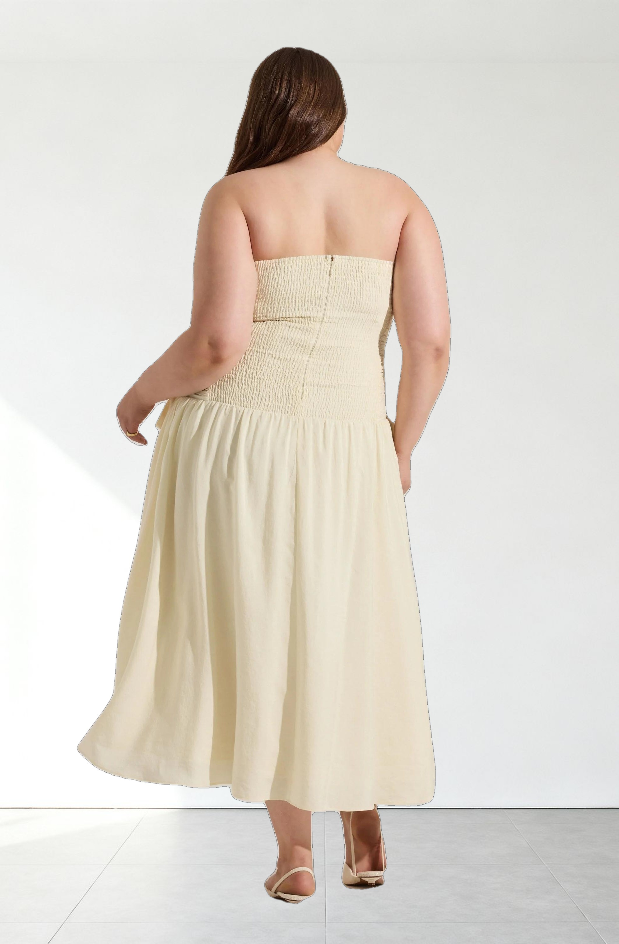 Zori Strapless Maxi Dress