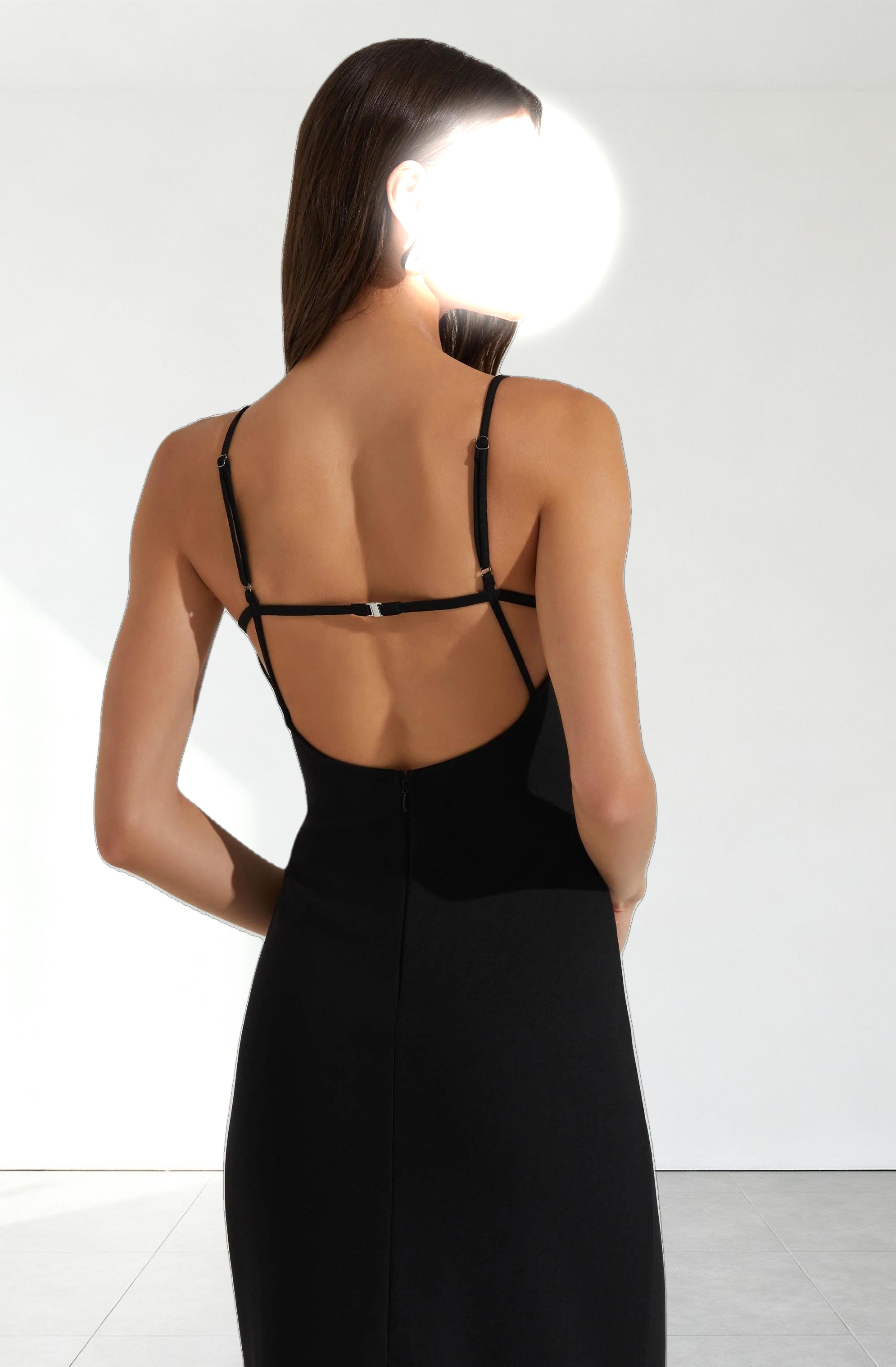 Adana Bow Detail Bustier Dress