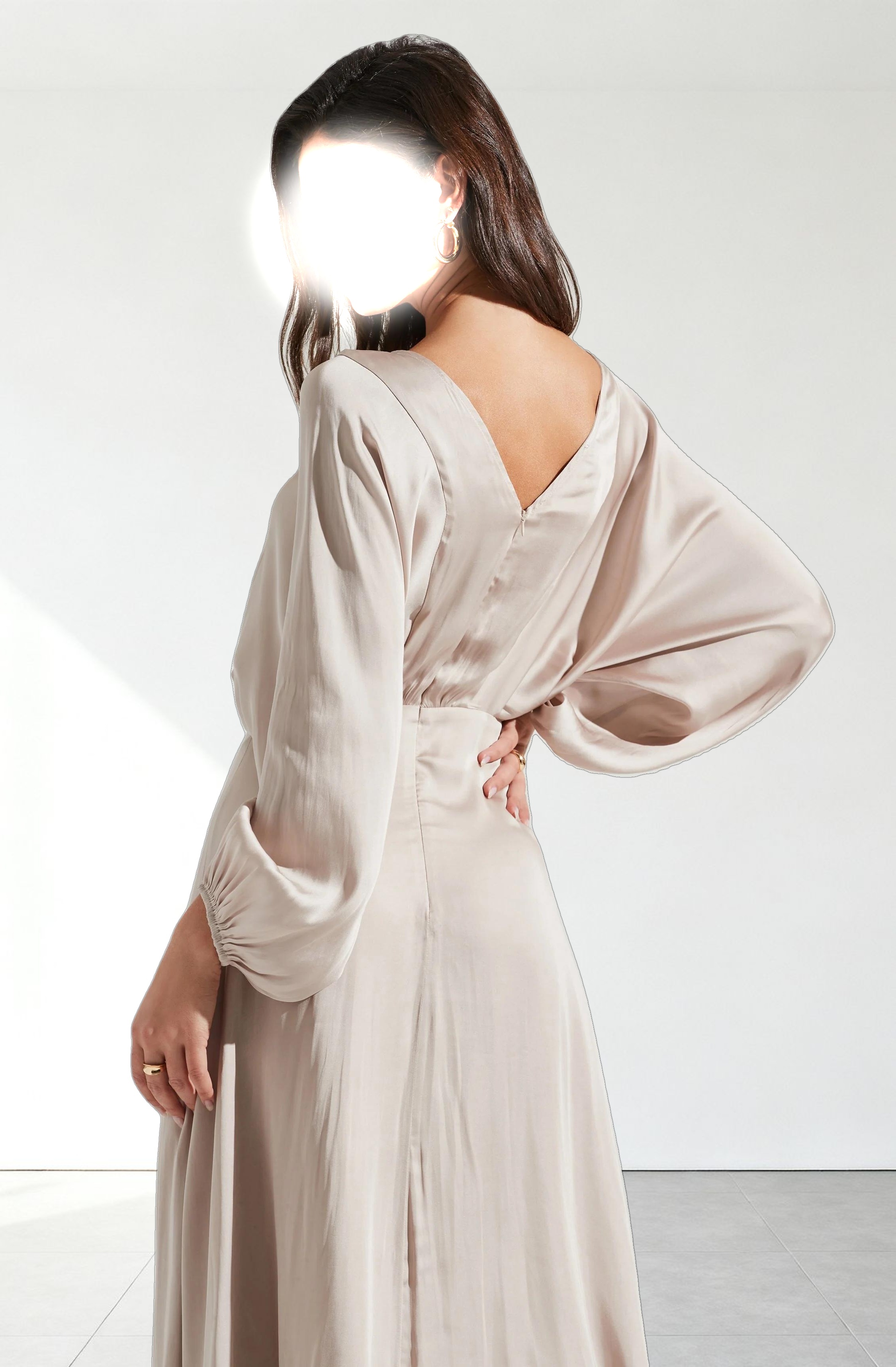 Marin Dolman Sleeve Midi Dress