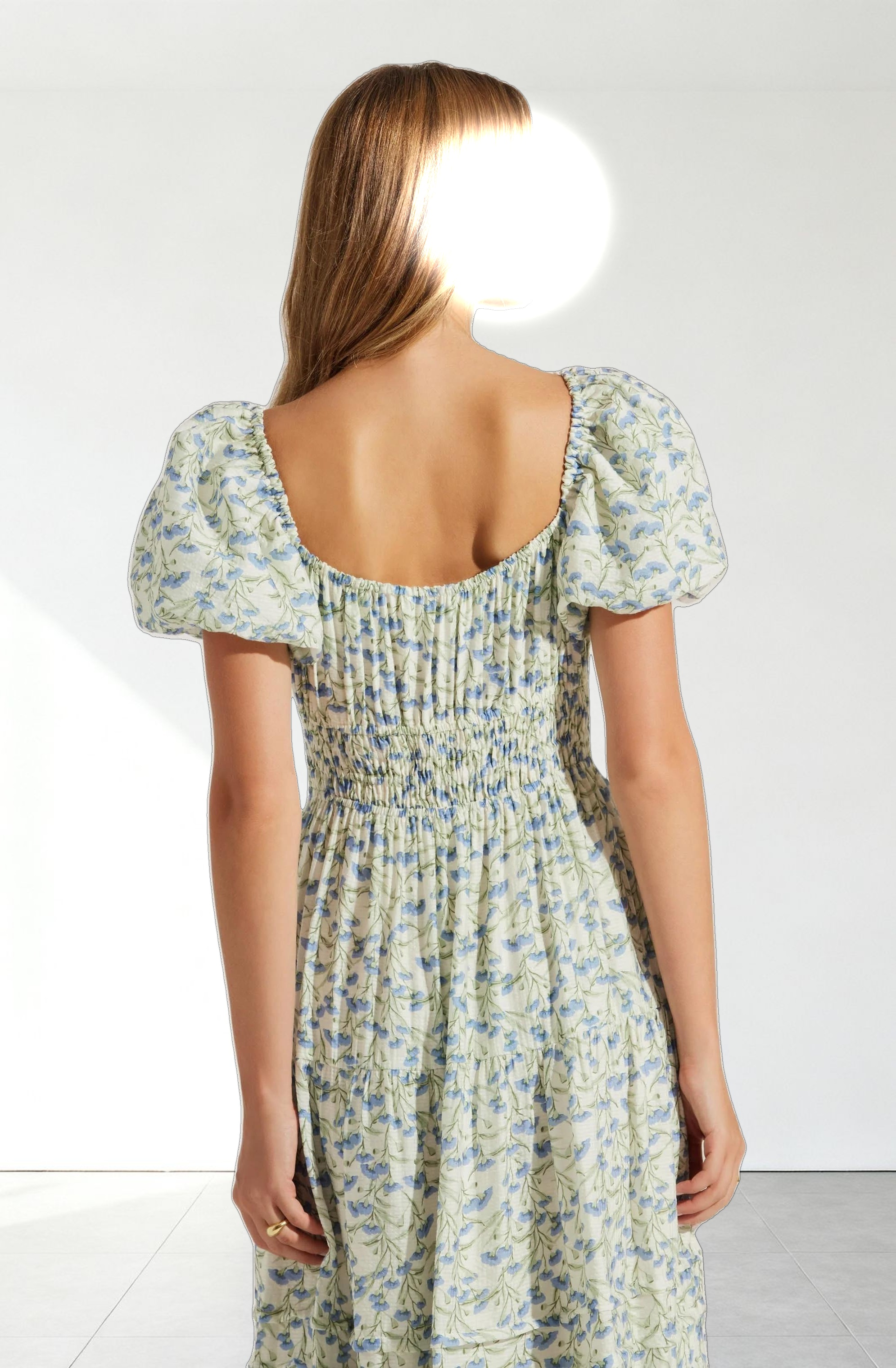 Florentina Floral Tiered Maxi Dress