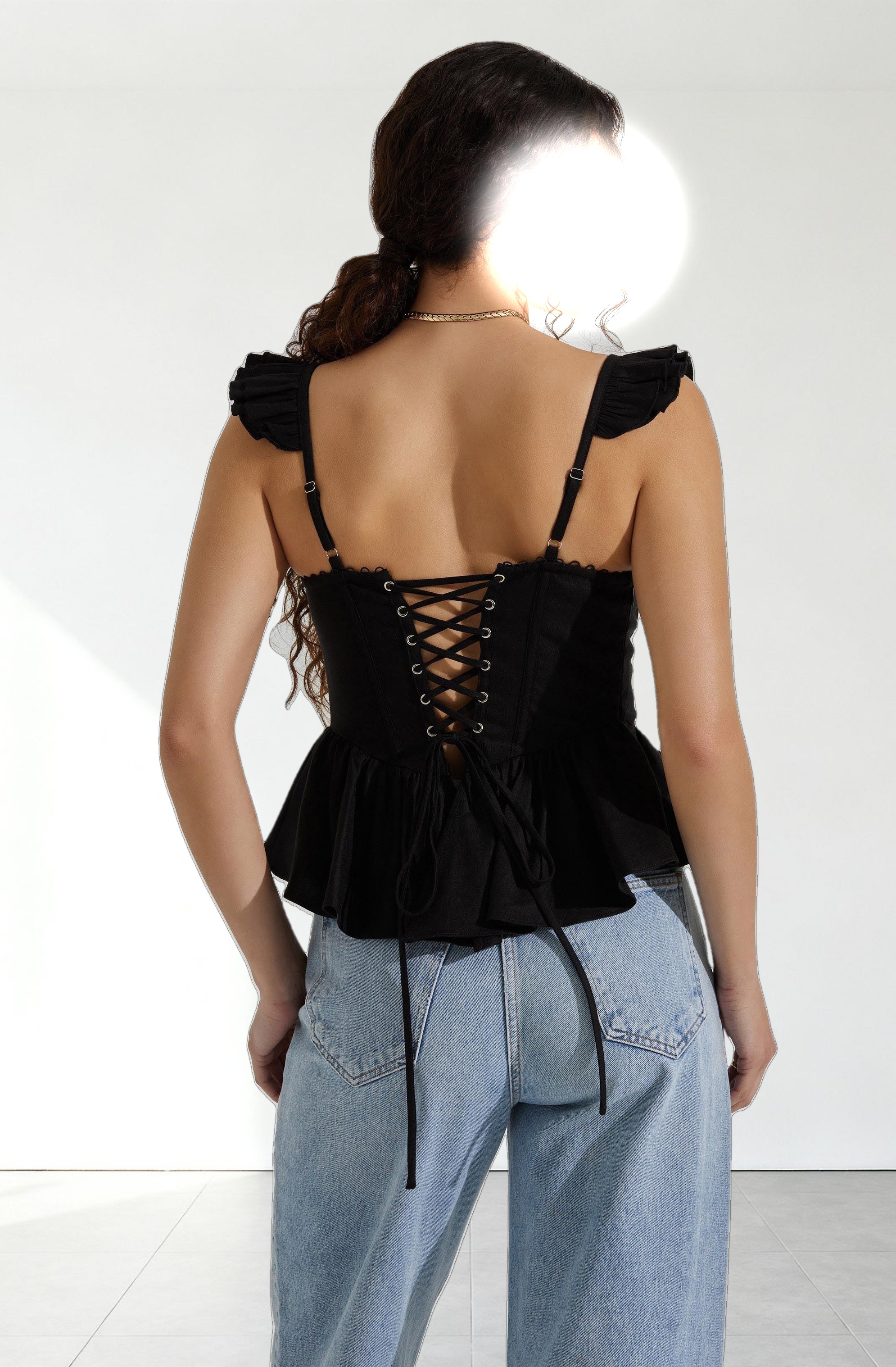 Baylin Peplum Top