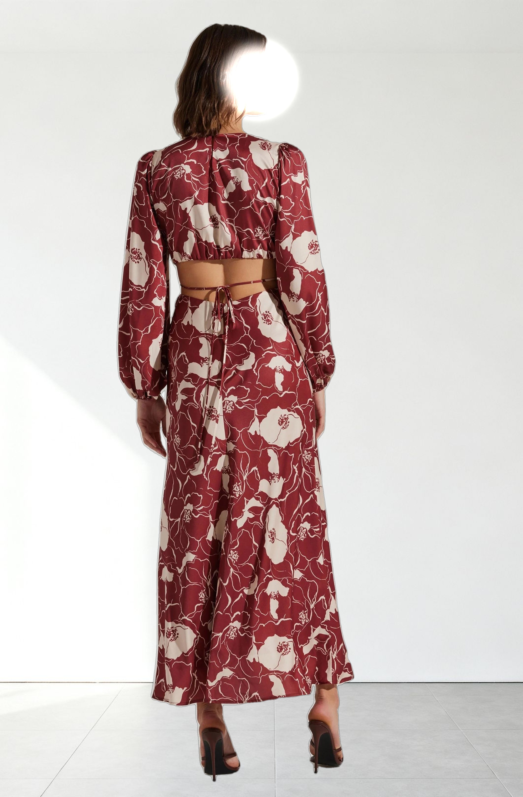 Quinn Floral Cutout Maxi Dress