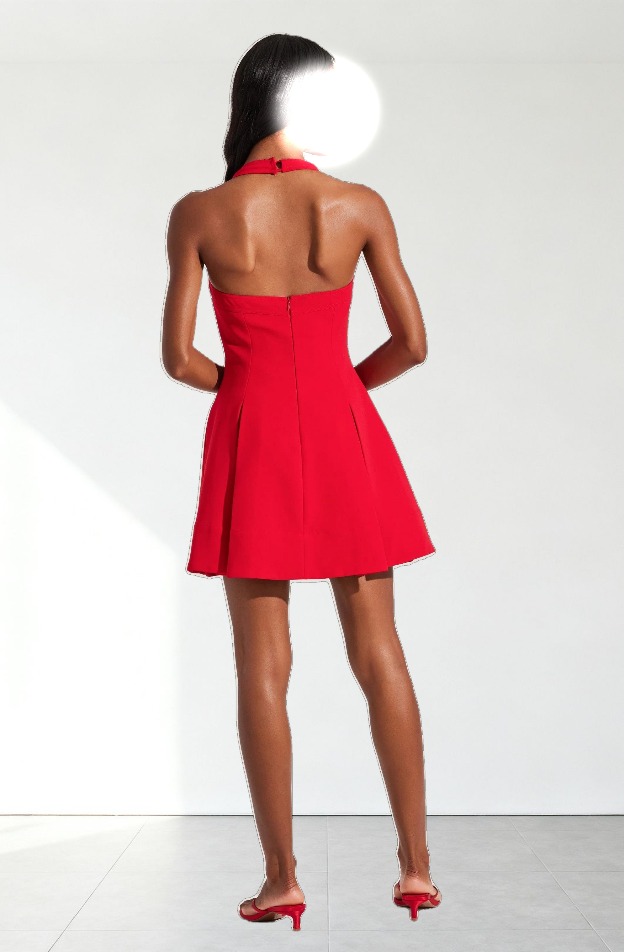 Lilibeth Halter Neck Mini Dress