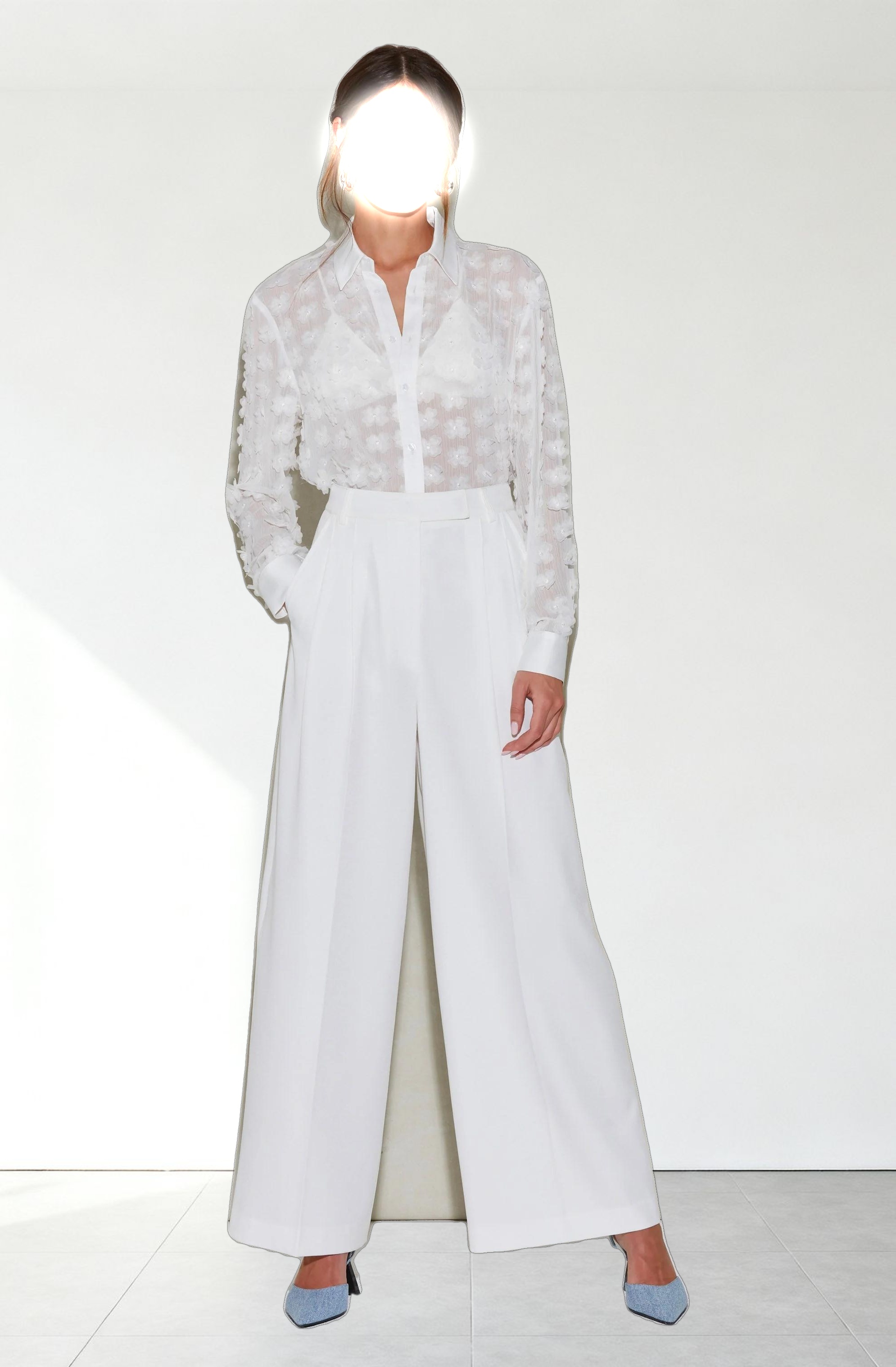 Milani Wide Leg Trouser Pants