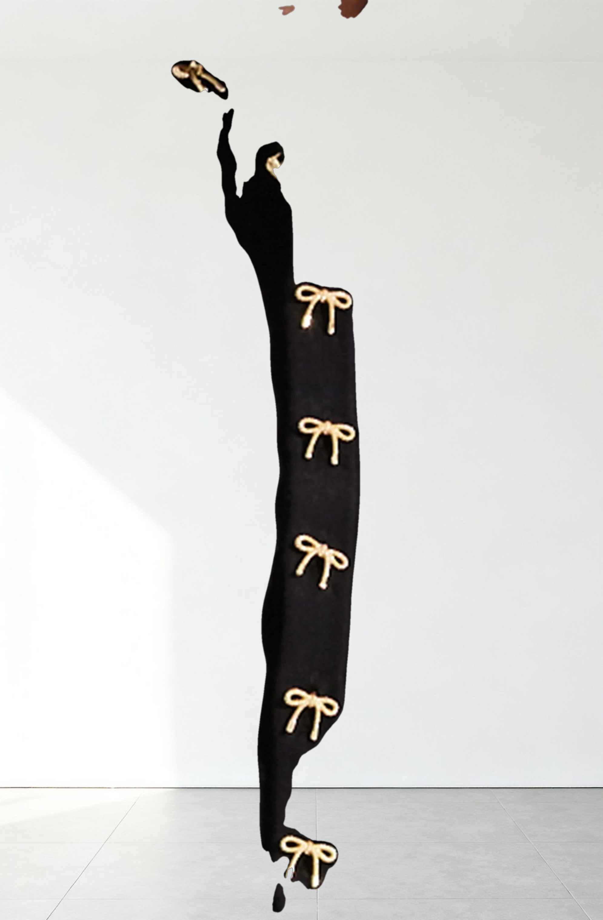 Kori Bow Embellished Sweater Top