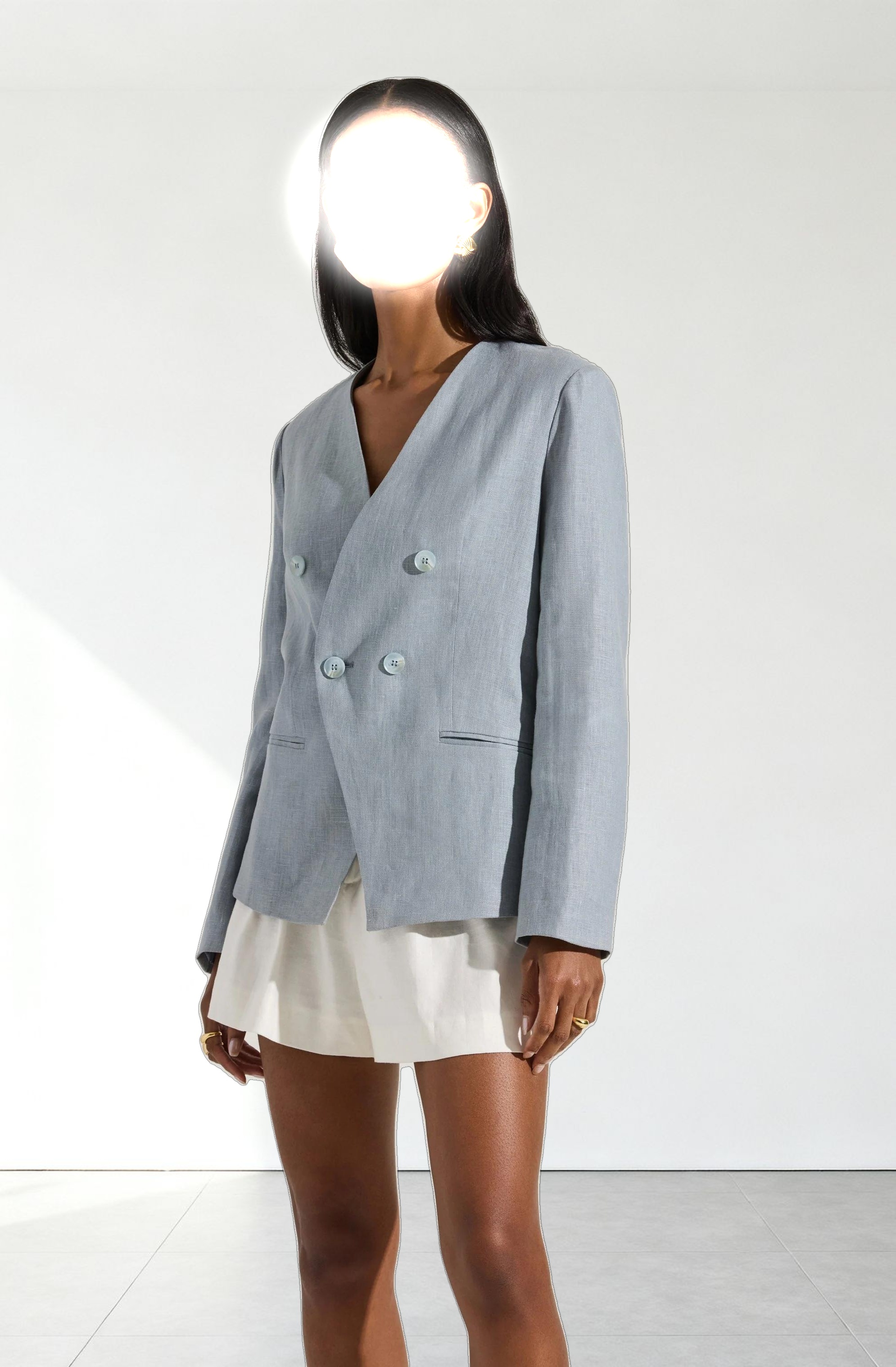 Dannika Linen Blazer