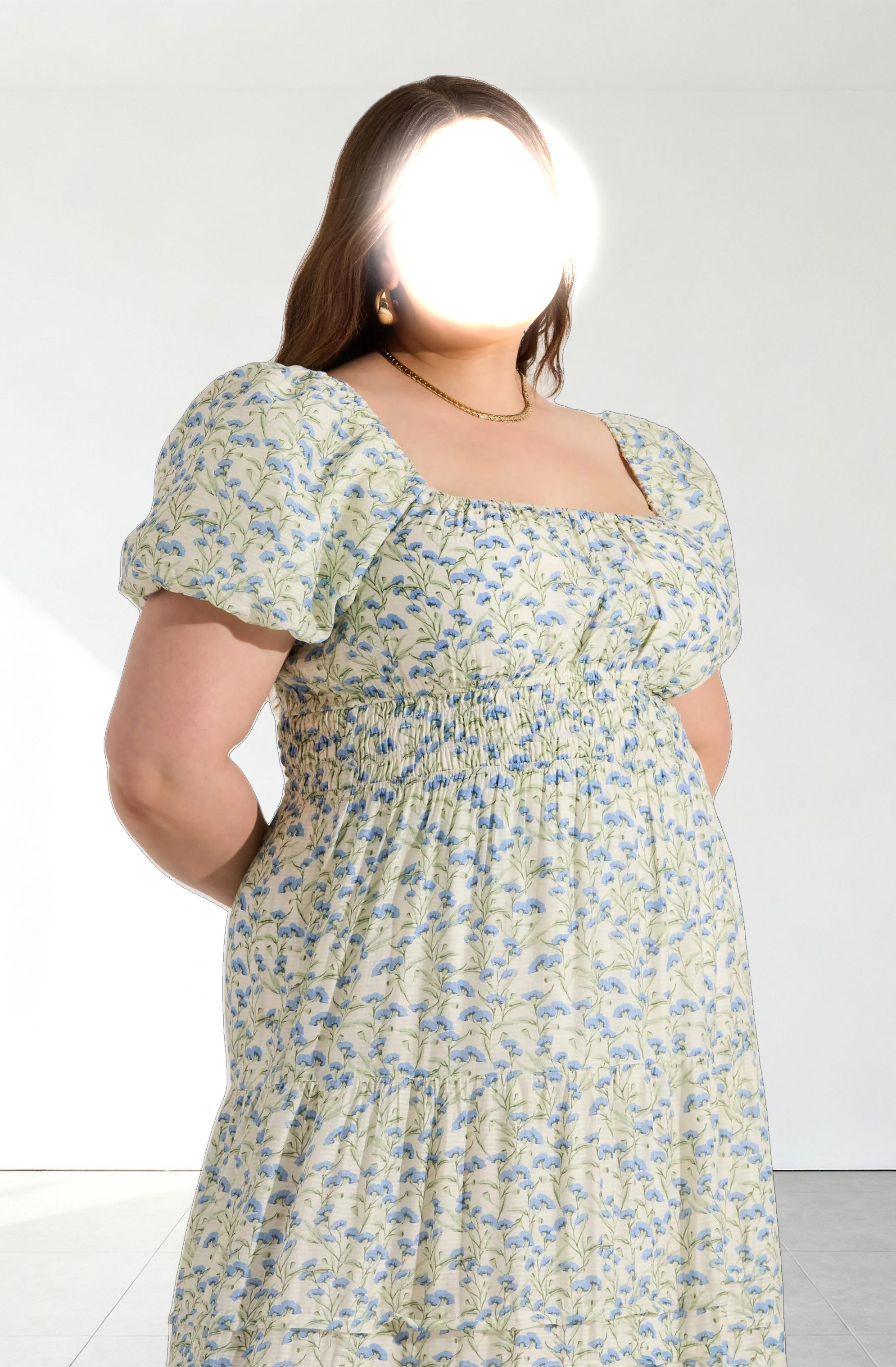 Florentina Floral Tiered Maxi Dress