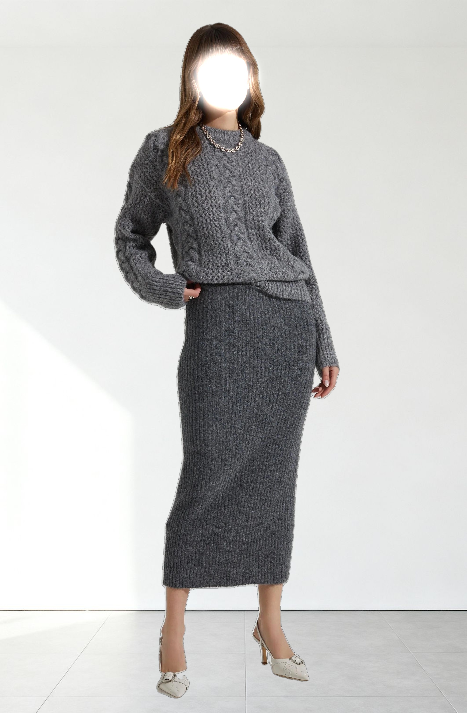Lisbeth Cable Knit Sweater