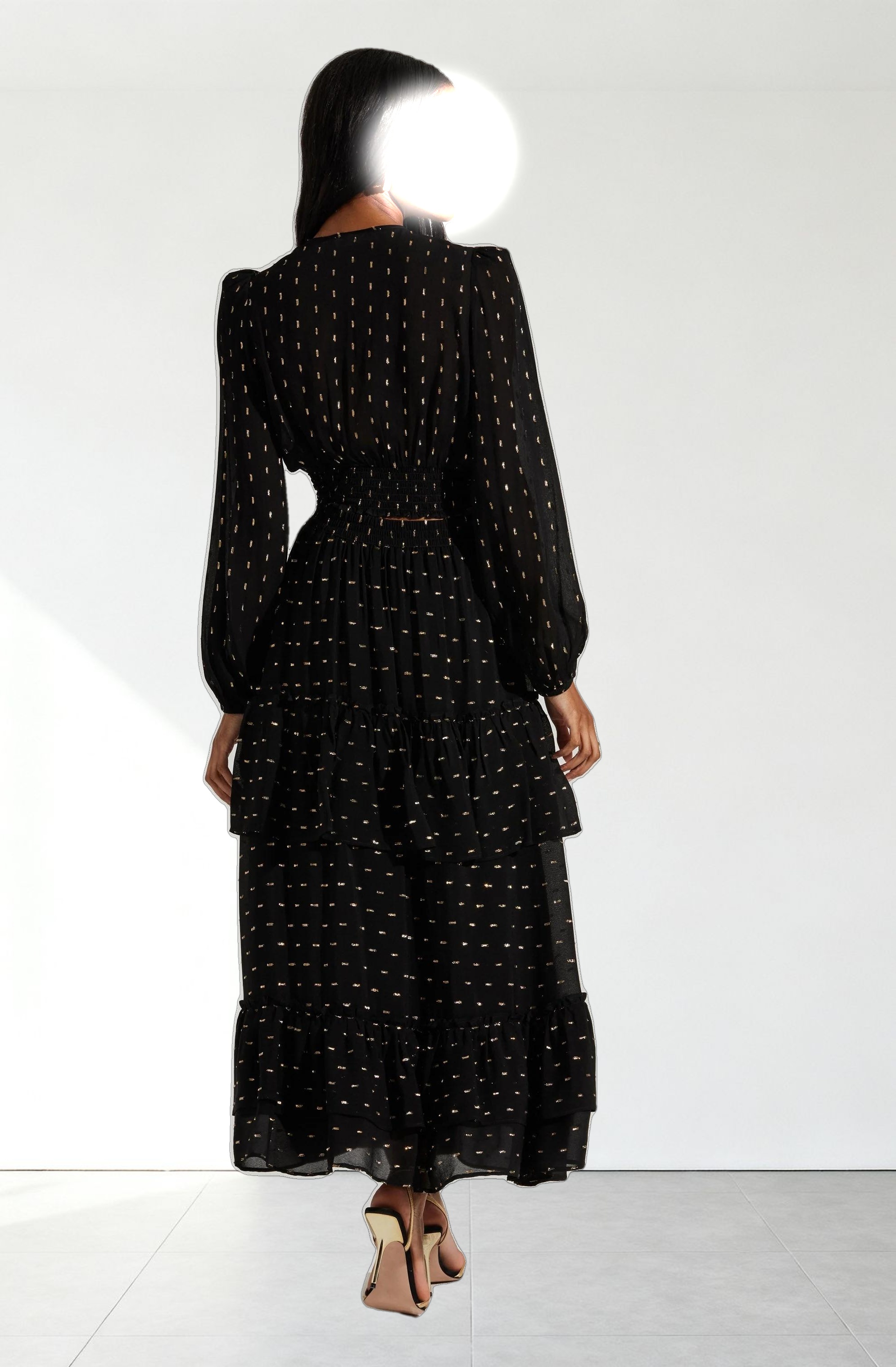 Nix Tiered Maxi Skirt