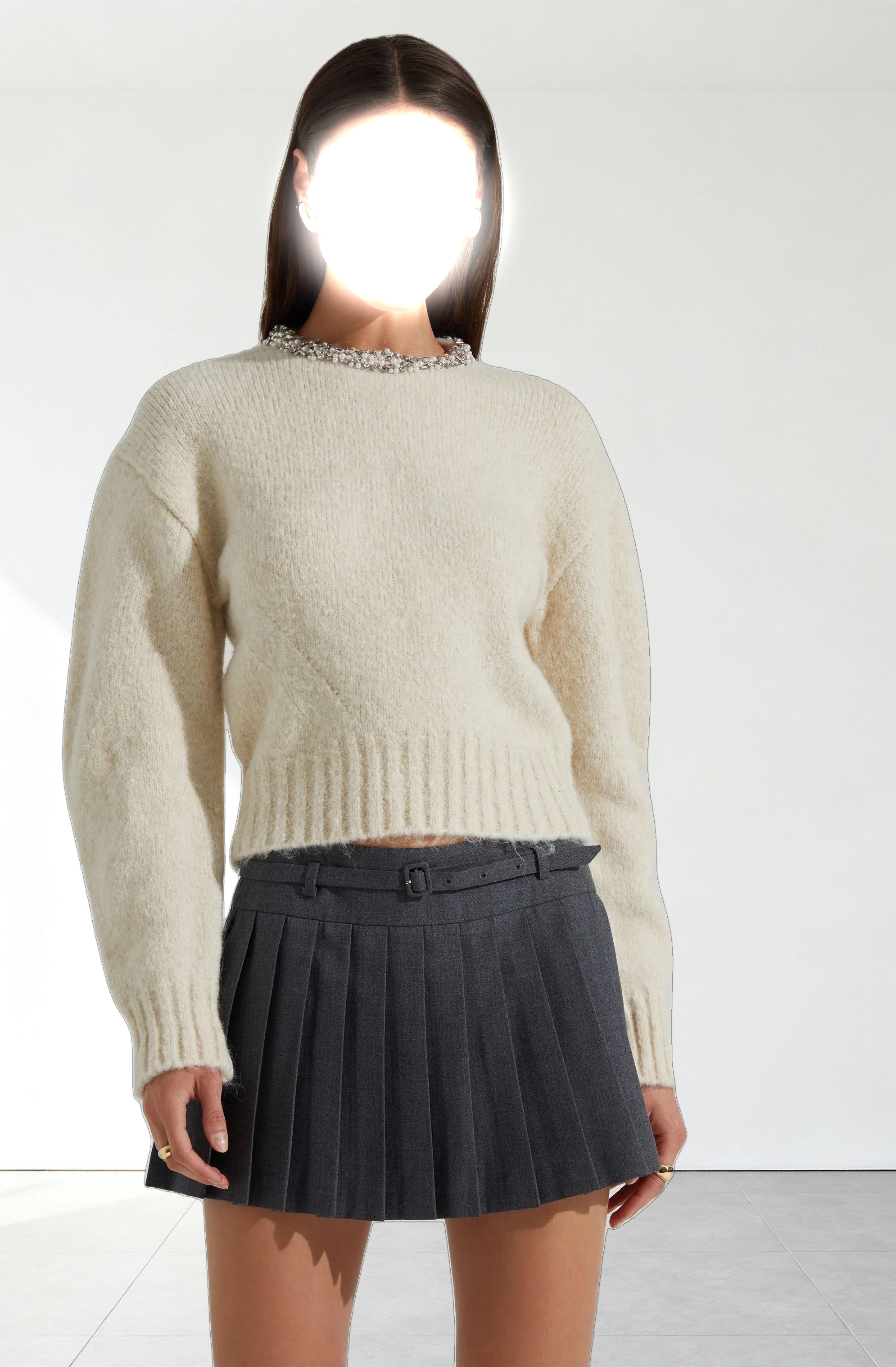 Rowyn Embellished Collar Sweater