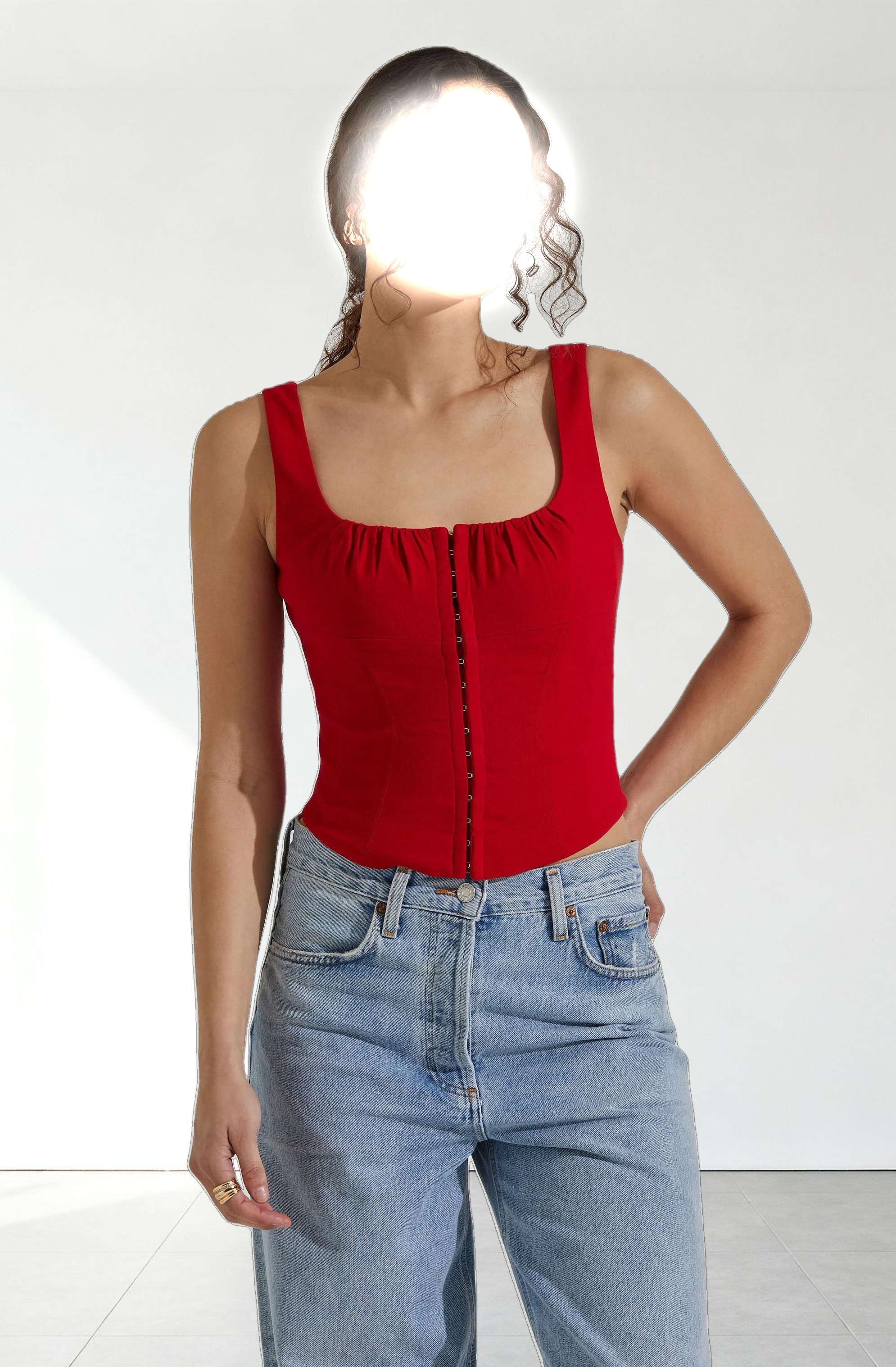 Evetta Corset Top