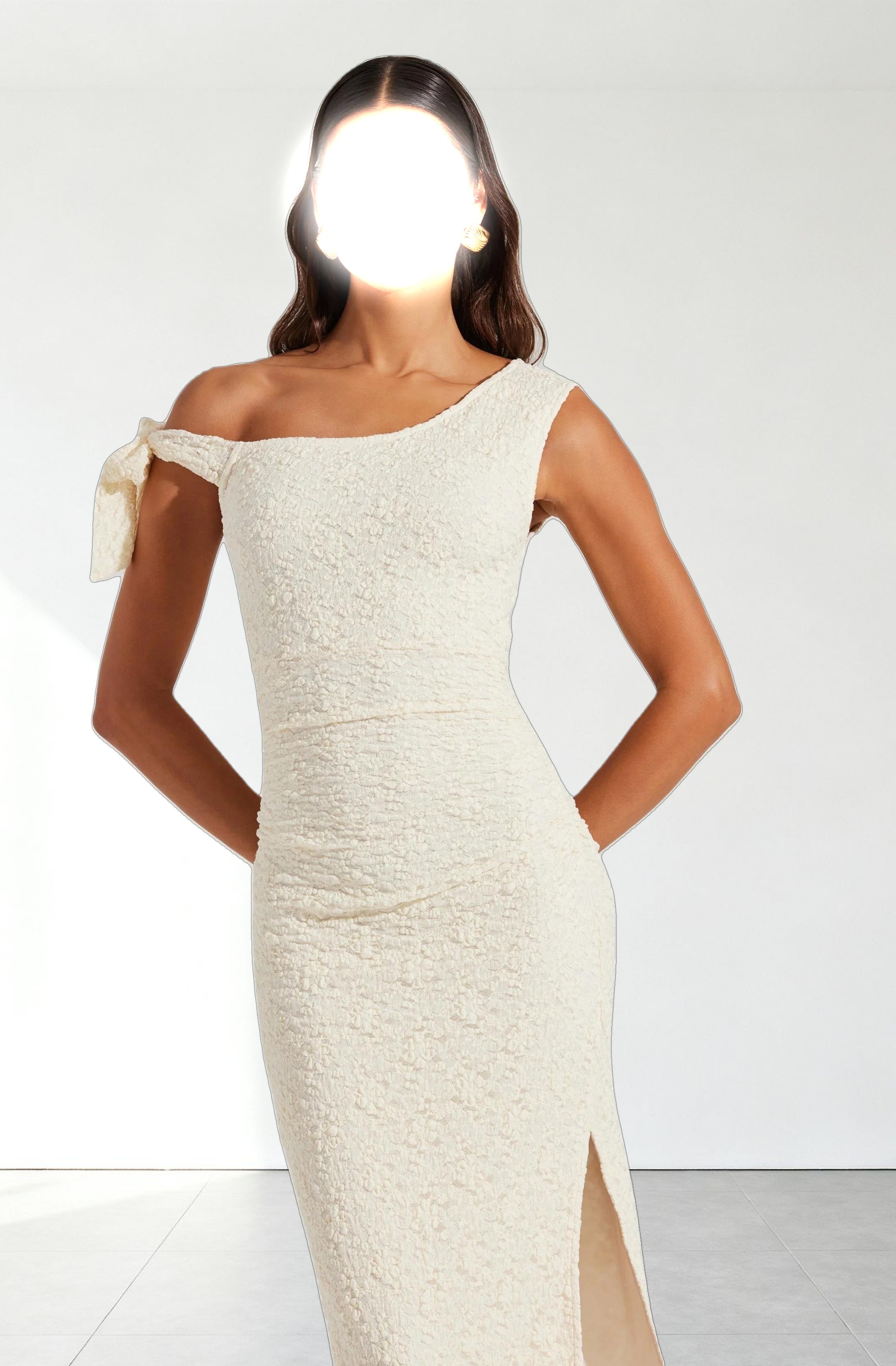 Emely Off Shoulder Midi Dress