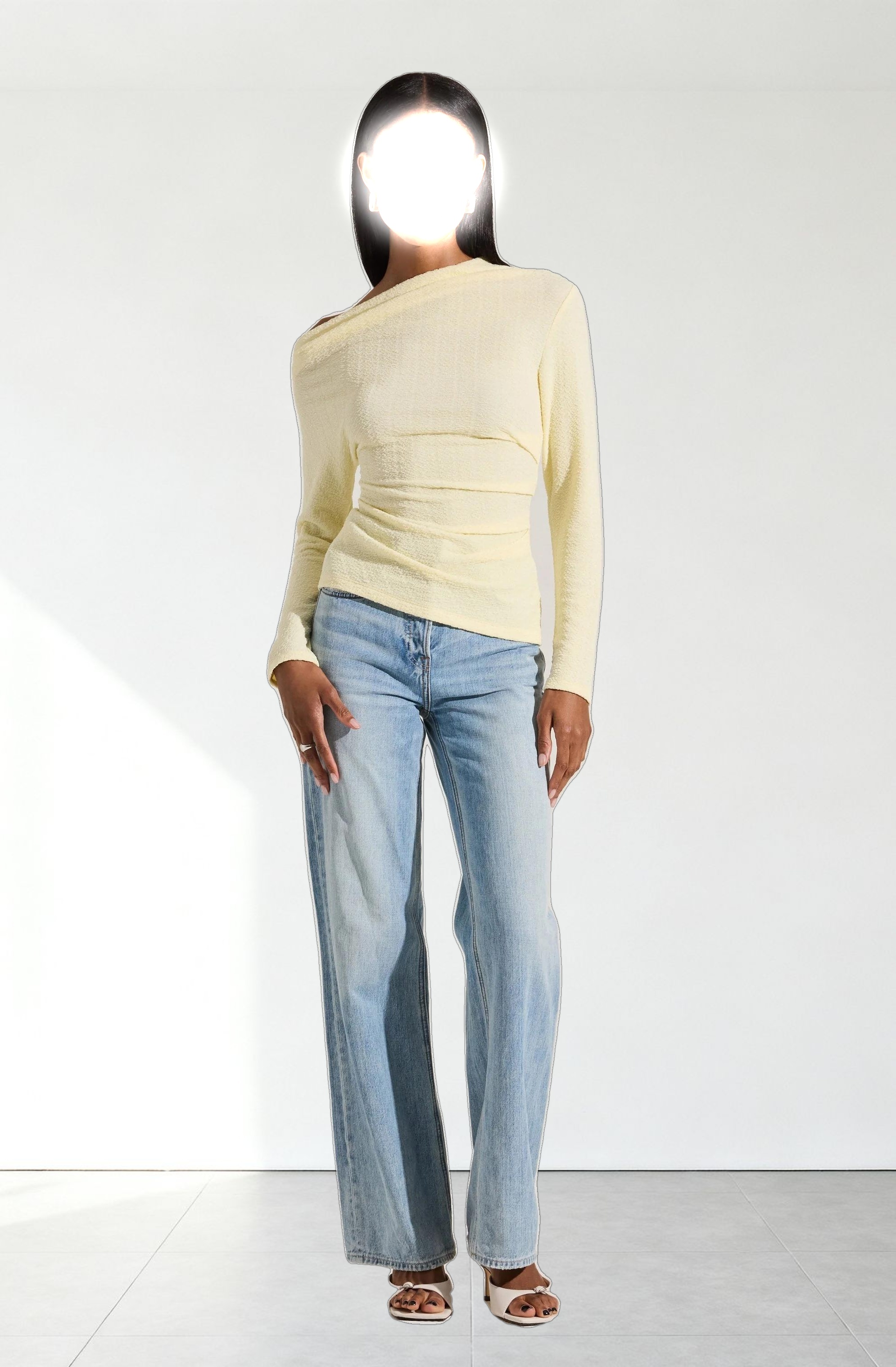 Textured Off Shoulder Top