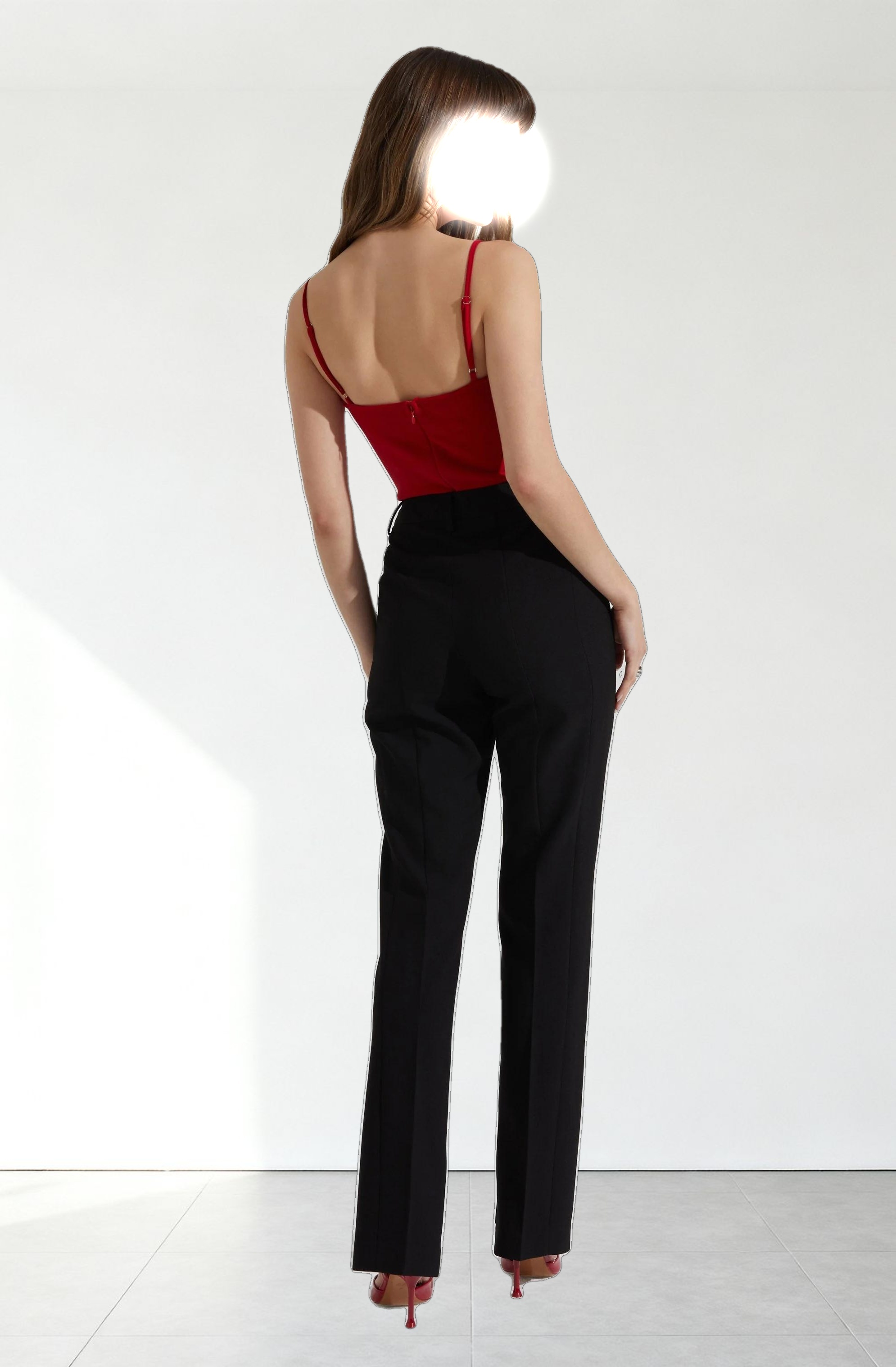 Adana Bow Detail Bustier Top