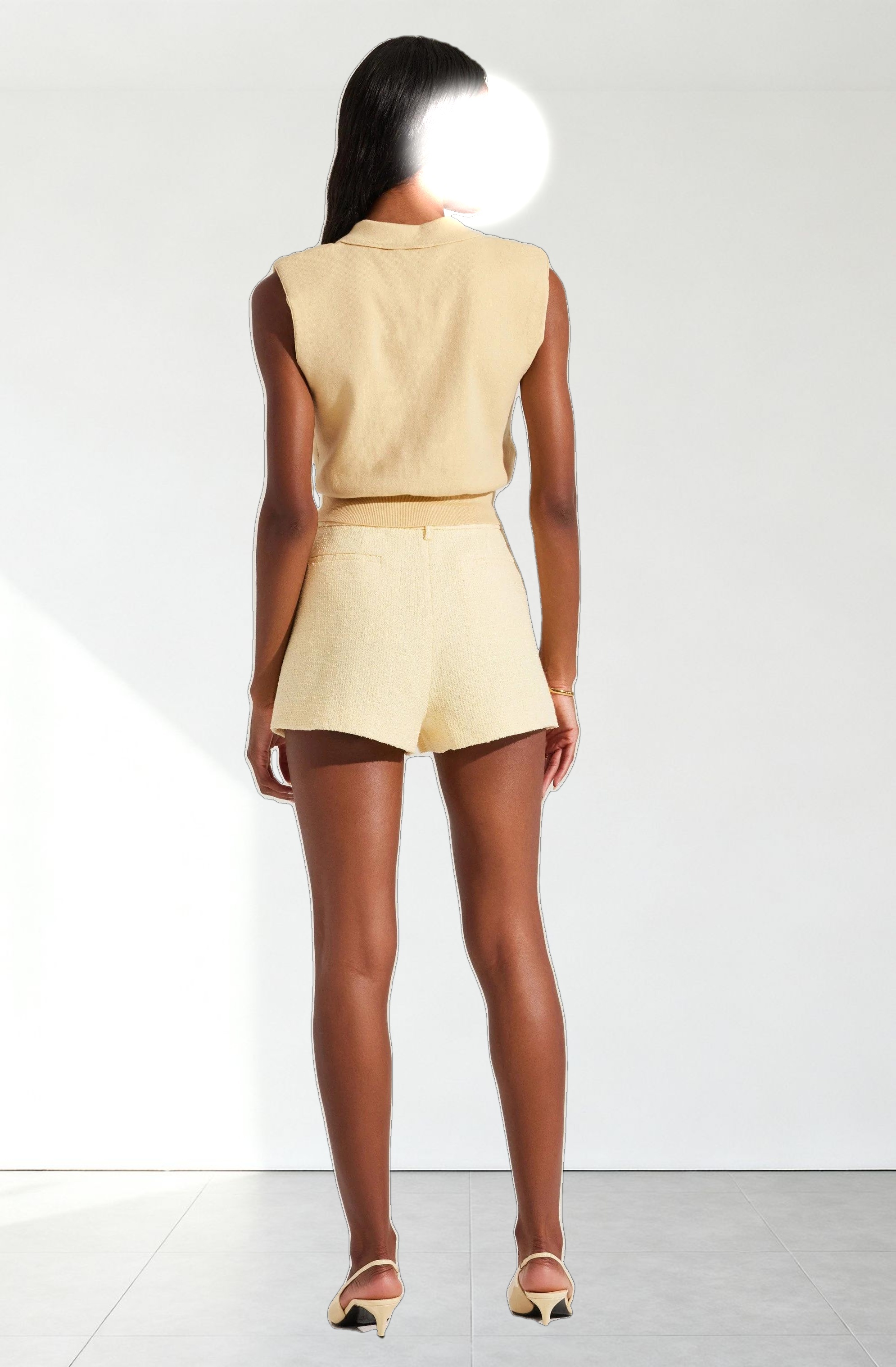 Kori Bow Embellished Sweater Top