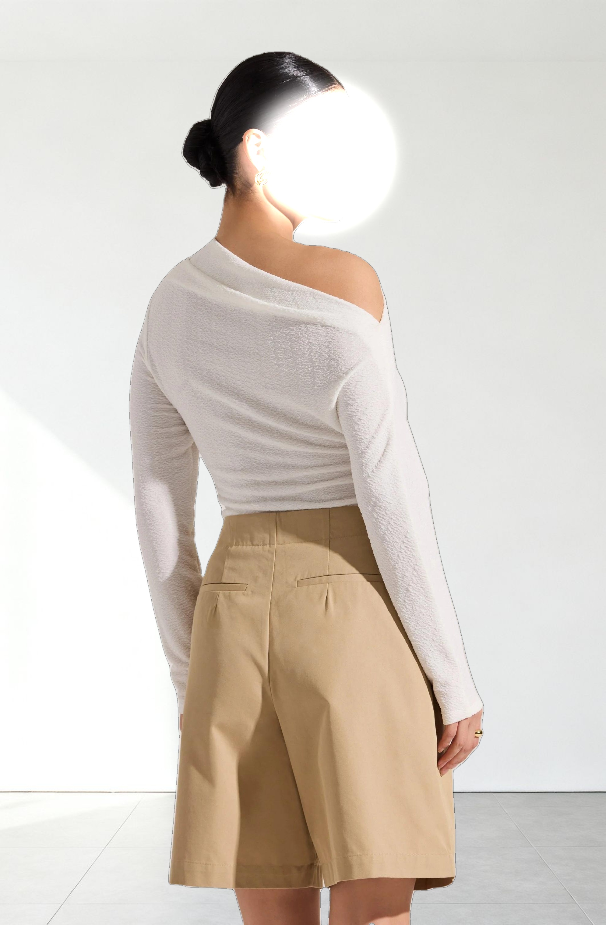 Textured Off Shoulder Top