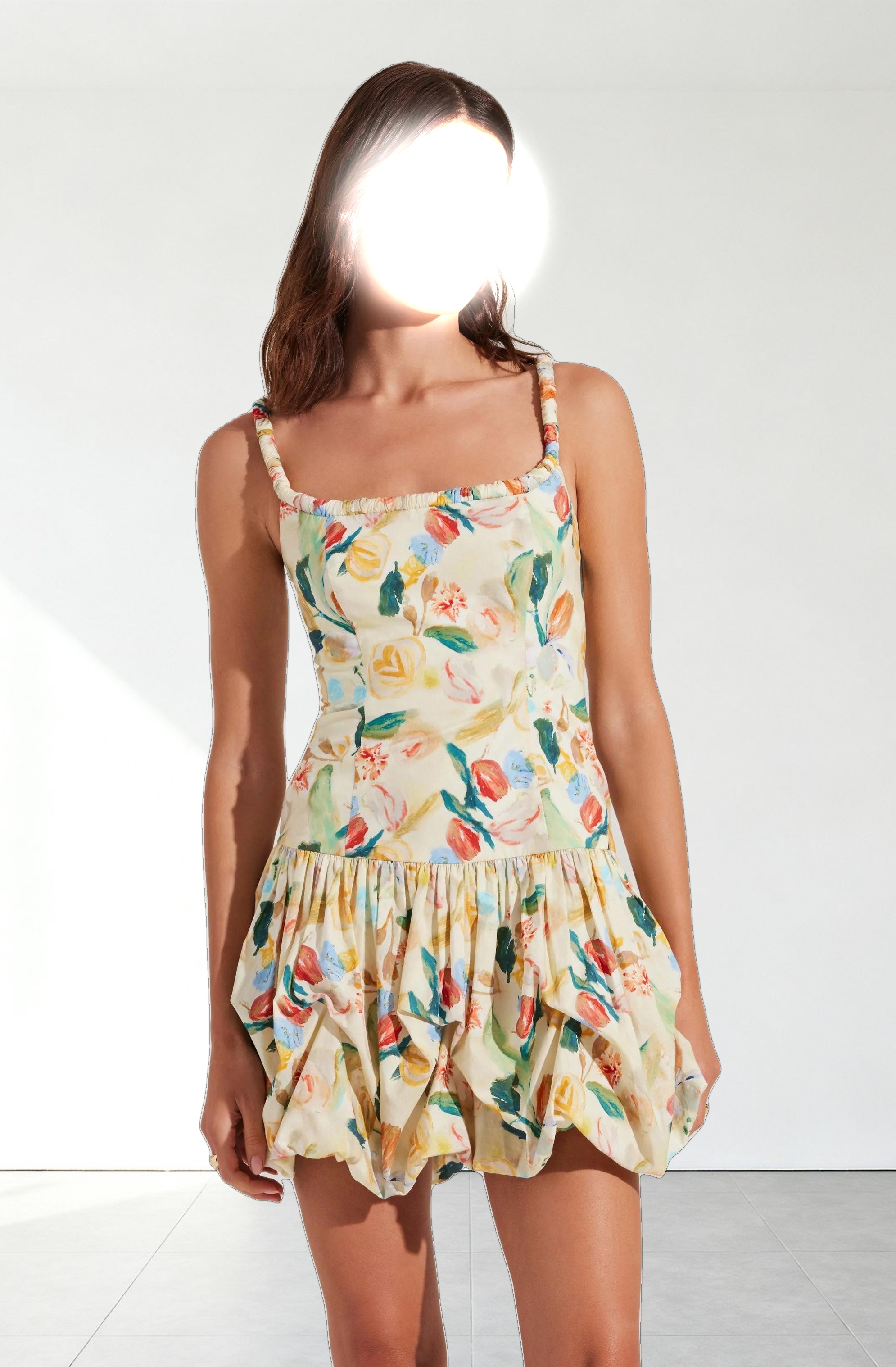 Keyla Drop Waist Bubble Dress