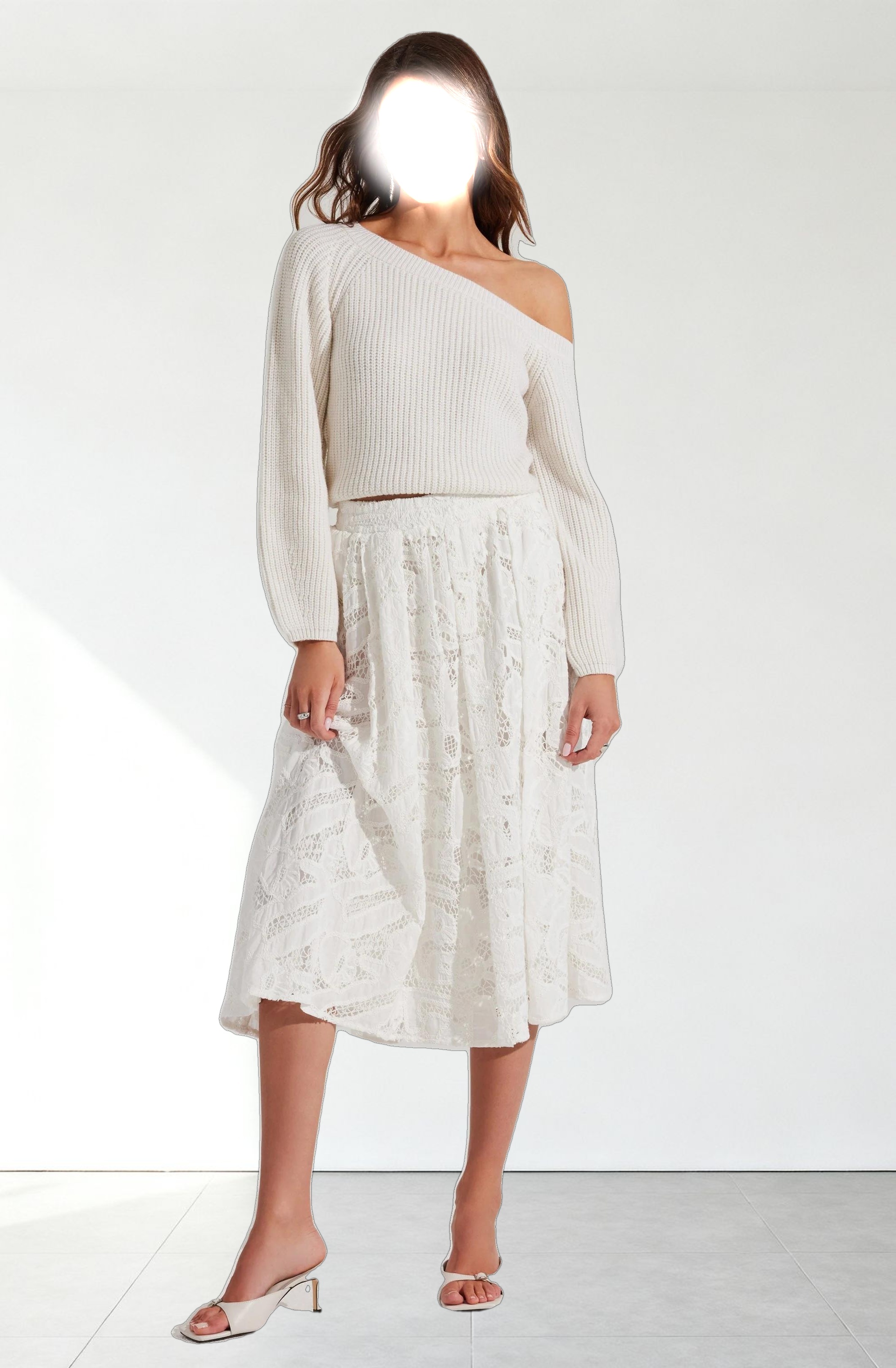 Ottolia Off Shoulder Sweater