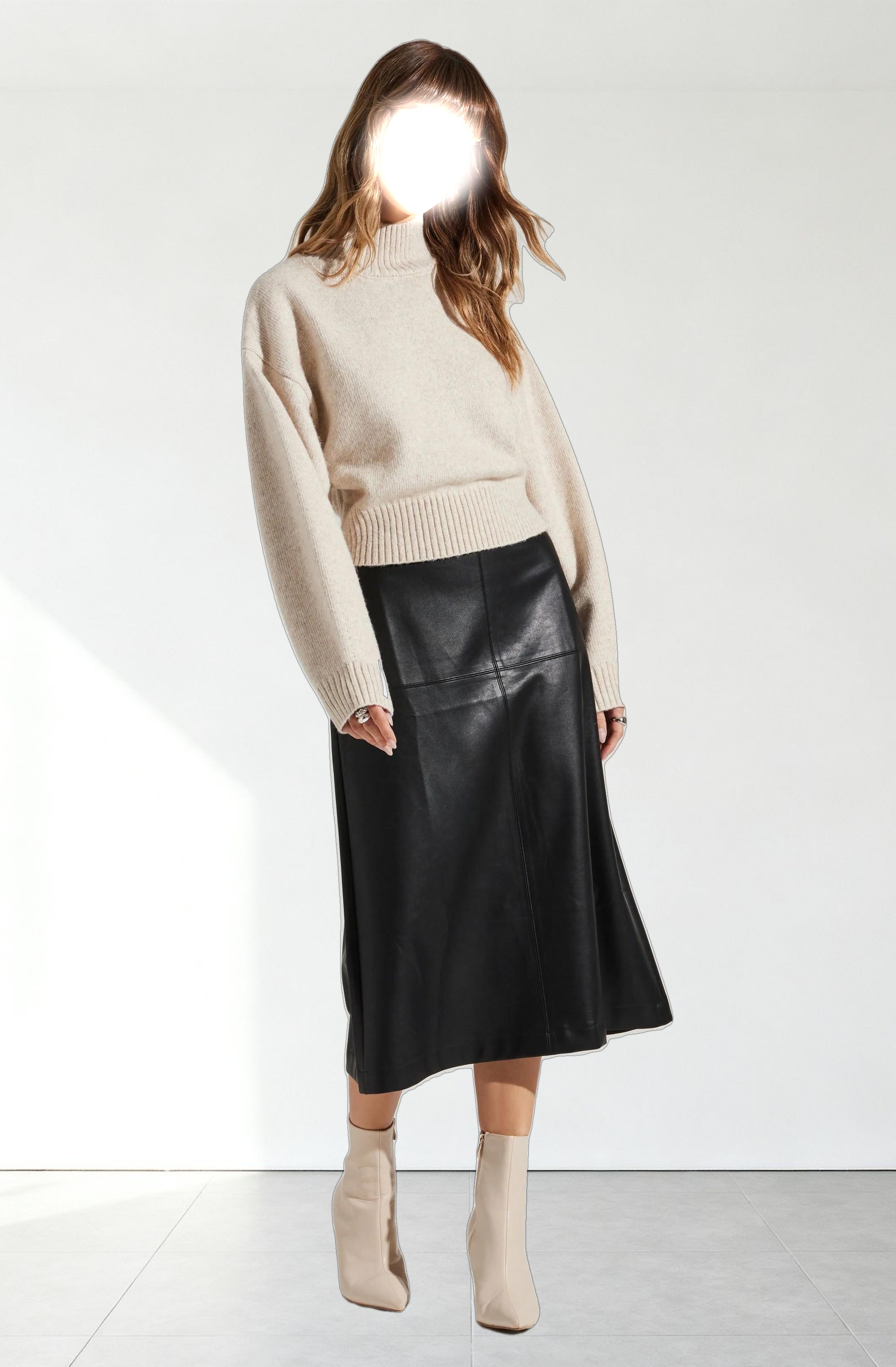 Fiala Mock Neck Sweater