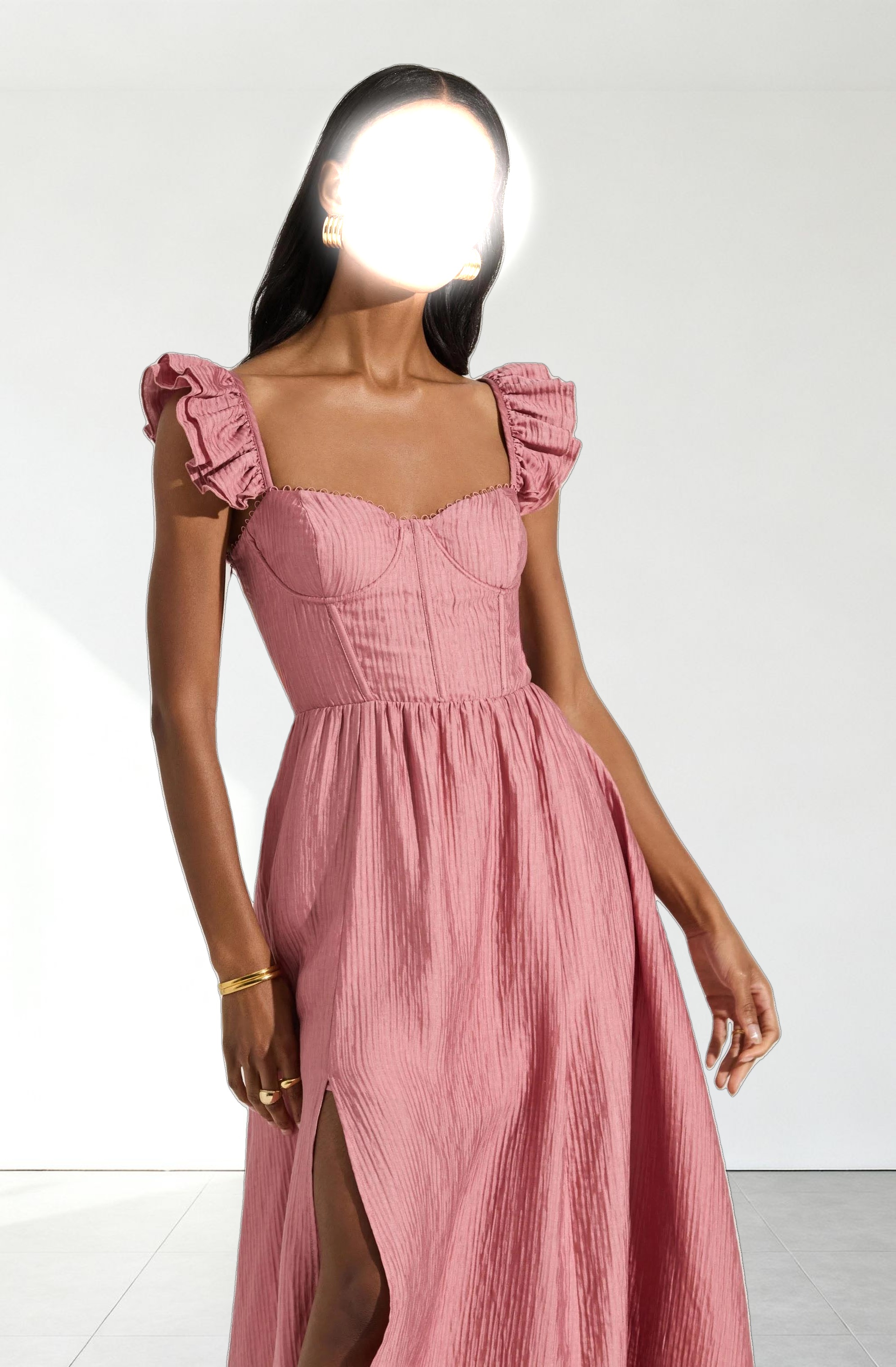 Wedelia Bustier Midi Dress