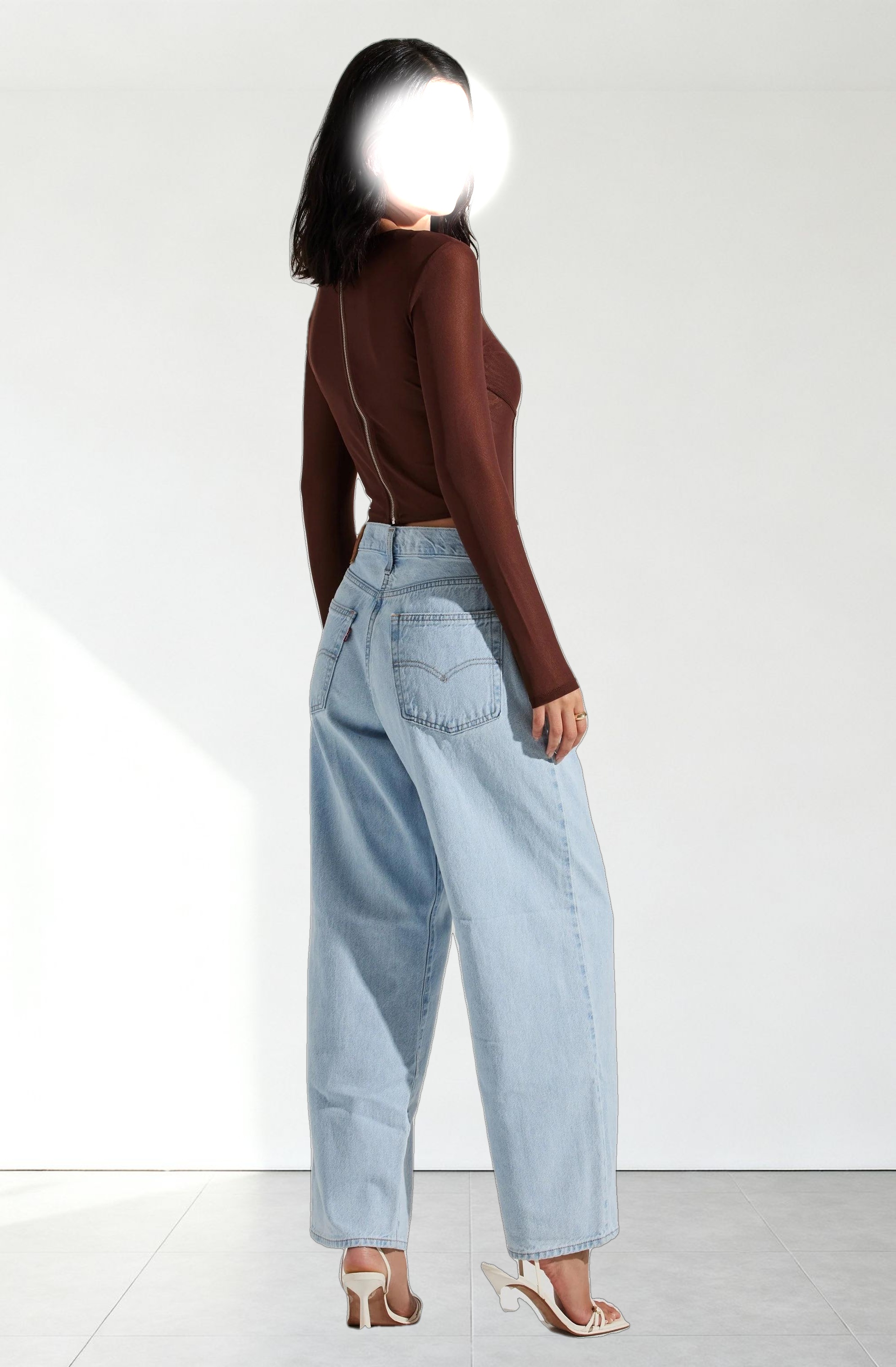 Kezia Corset Long Sleeve Top