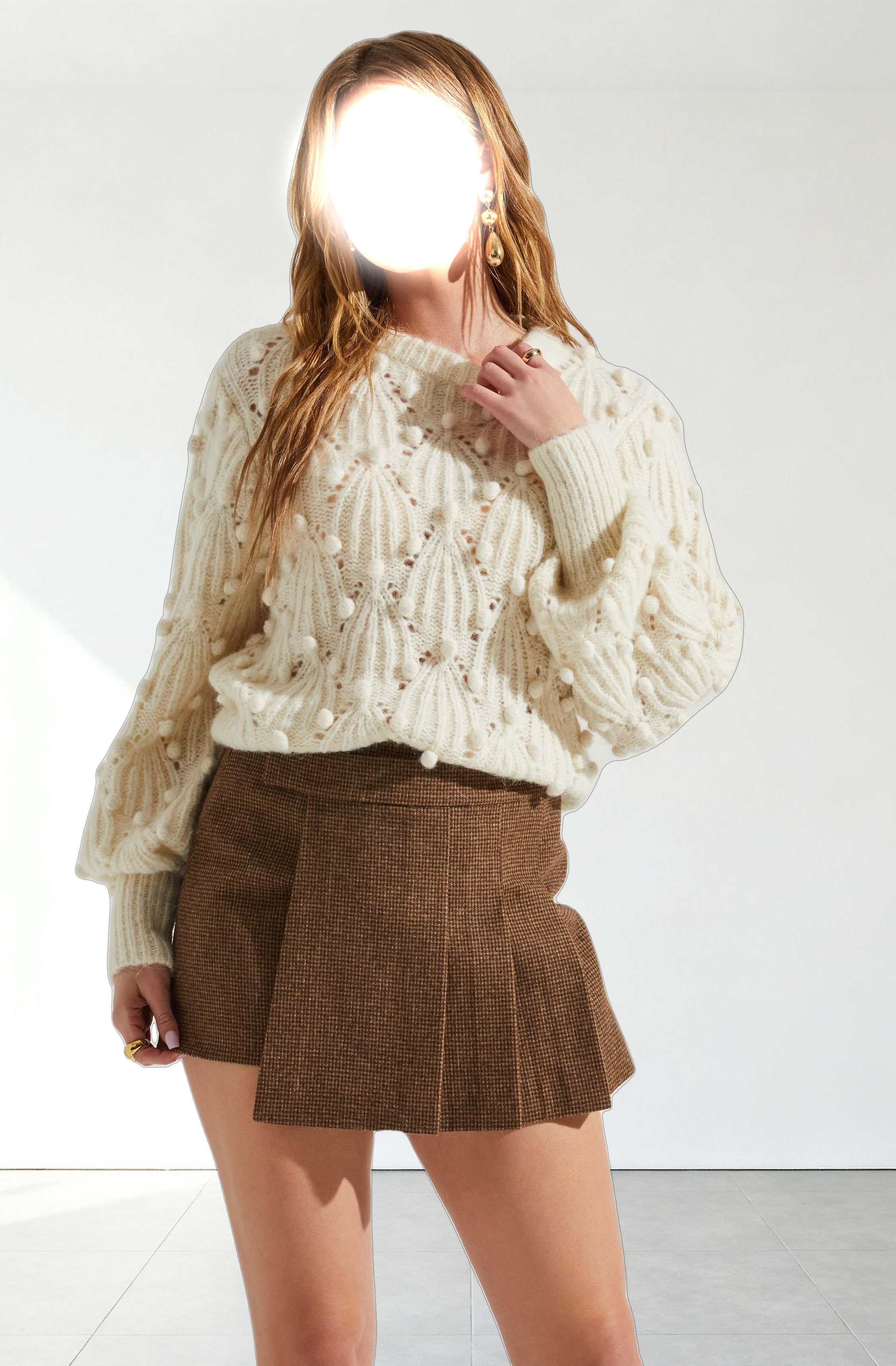Lexi Pom Pom Embellished Sweater
