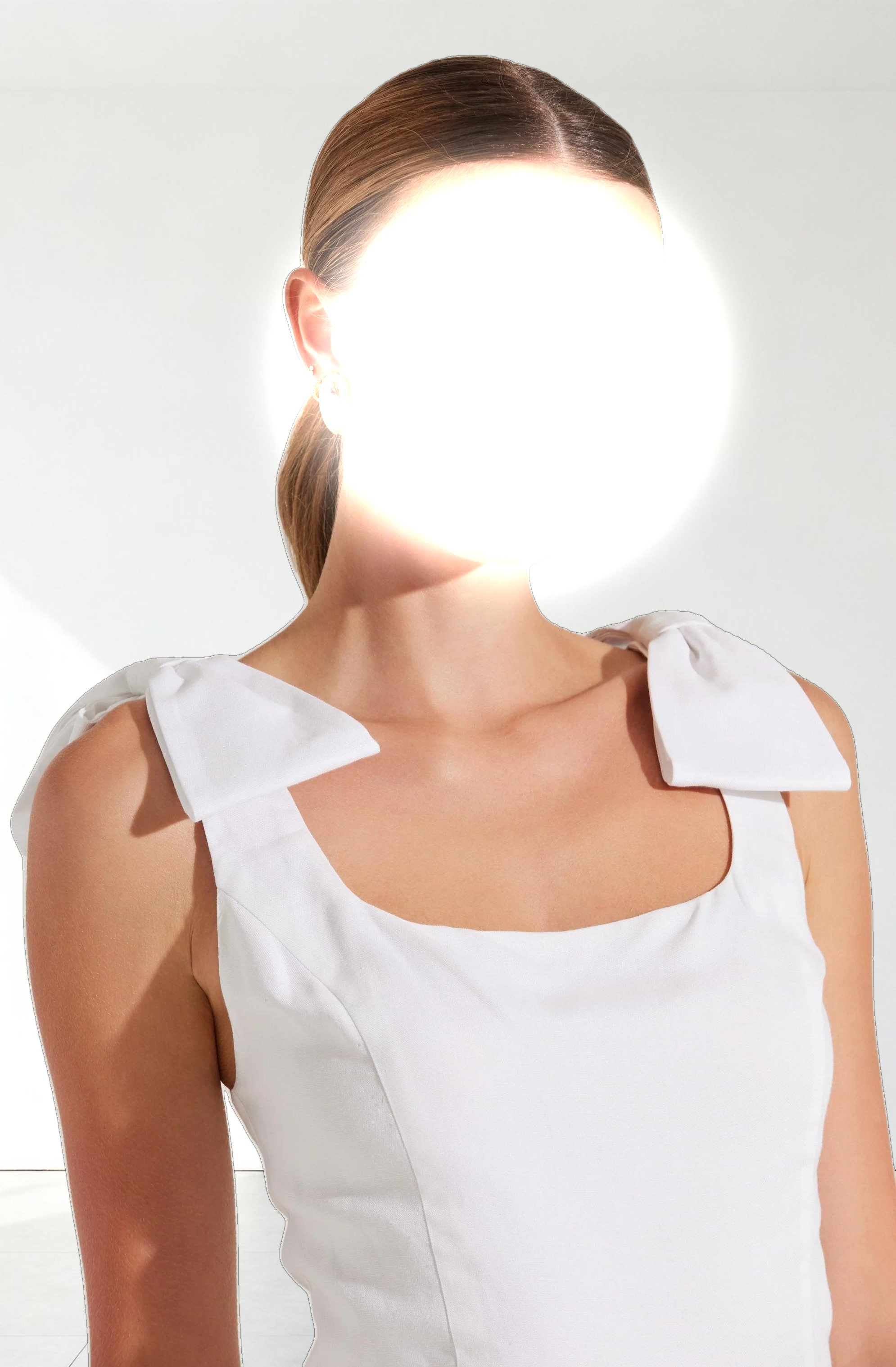 Jessica Bow Detail Sleeveless Top