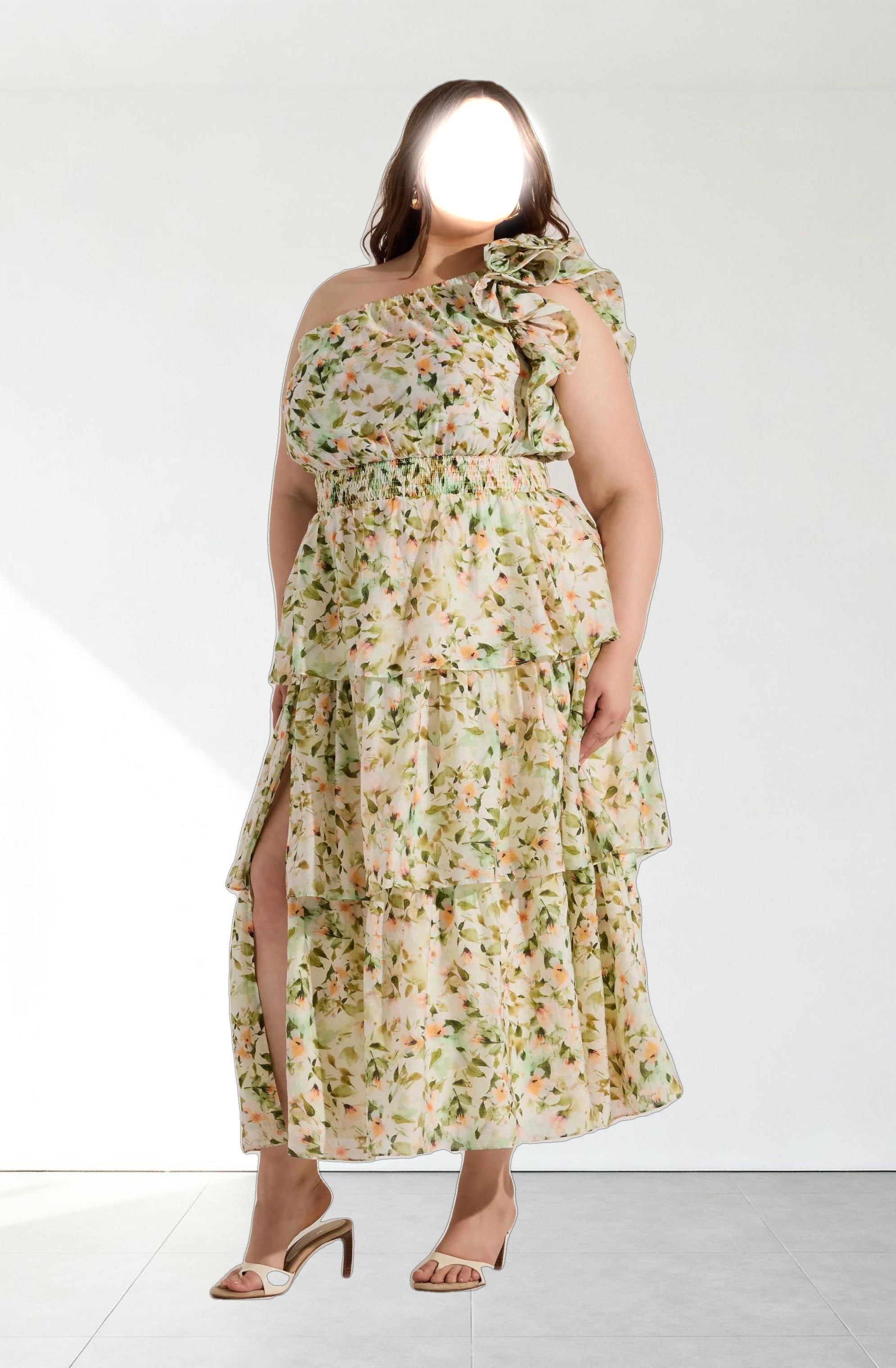 Imelda One Shoulder Maxi Dress