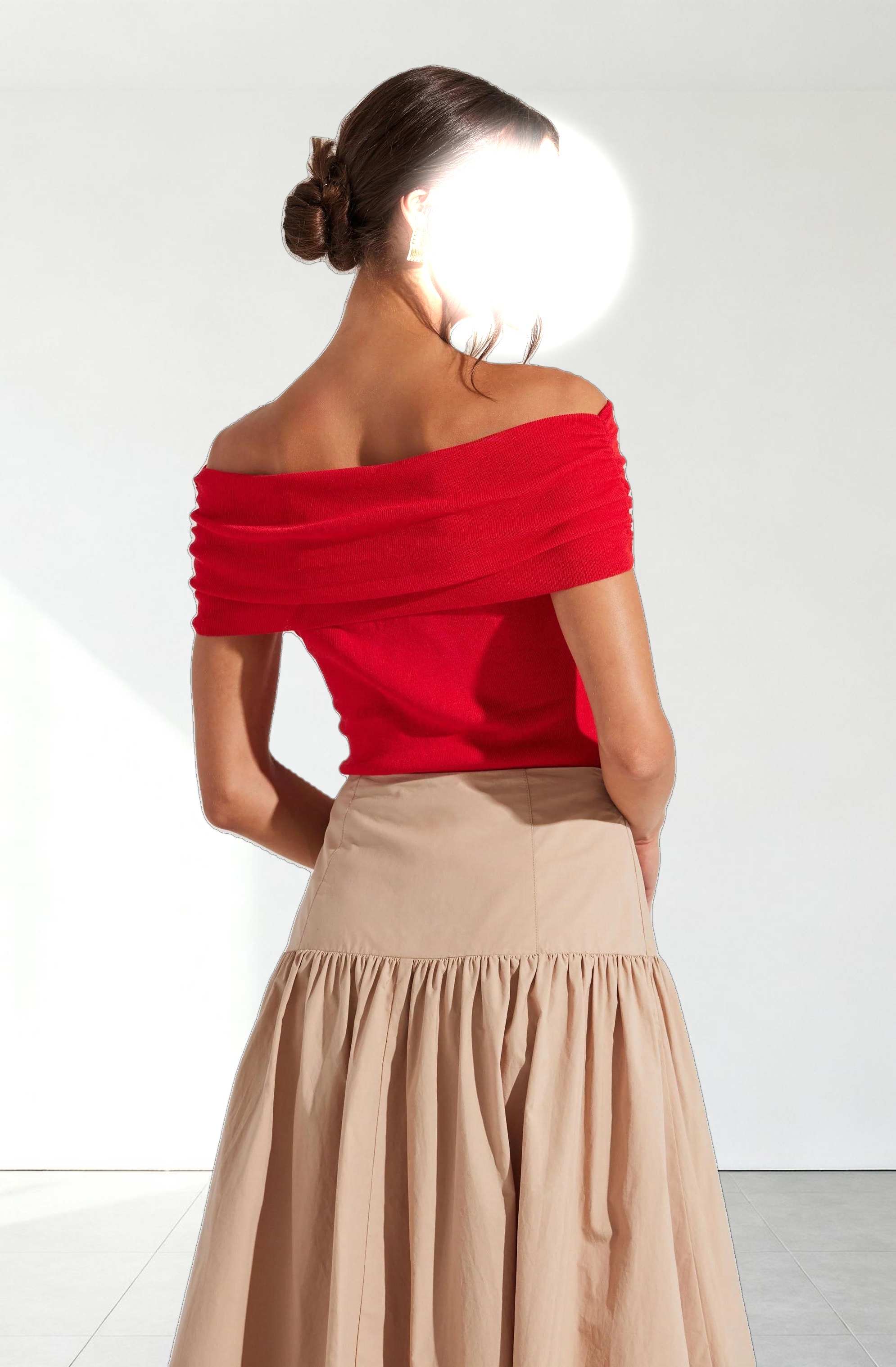 Kylin Off Shoulder Sweater Top