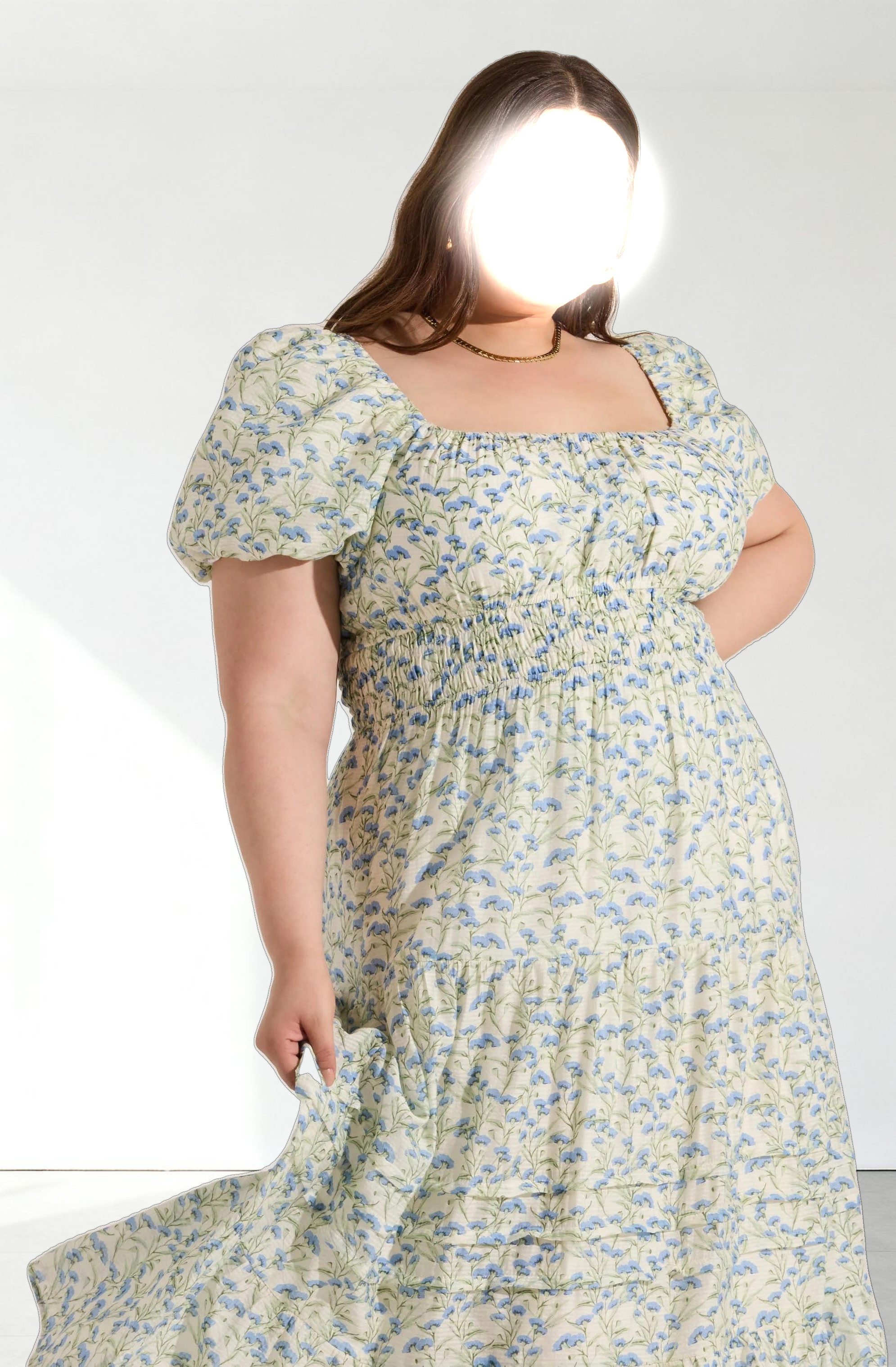 Florentina Floral Tiered Maxi Dress