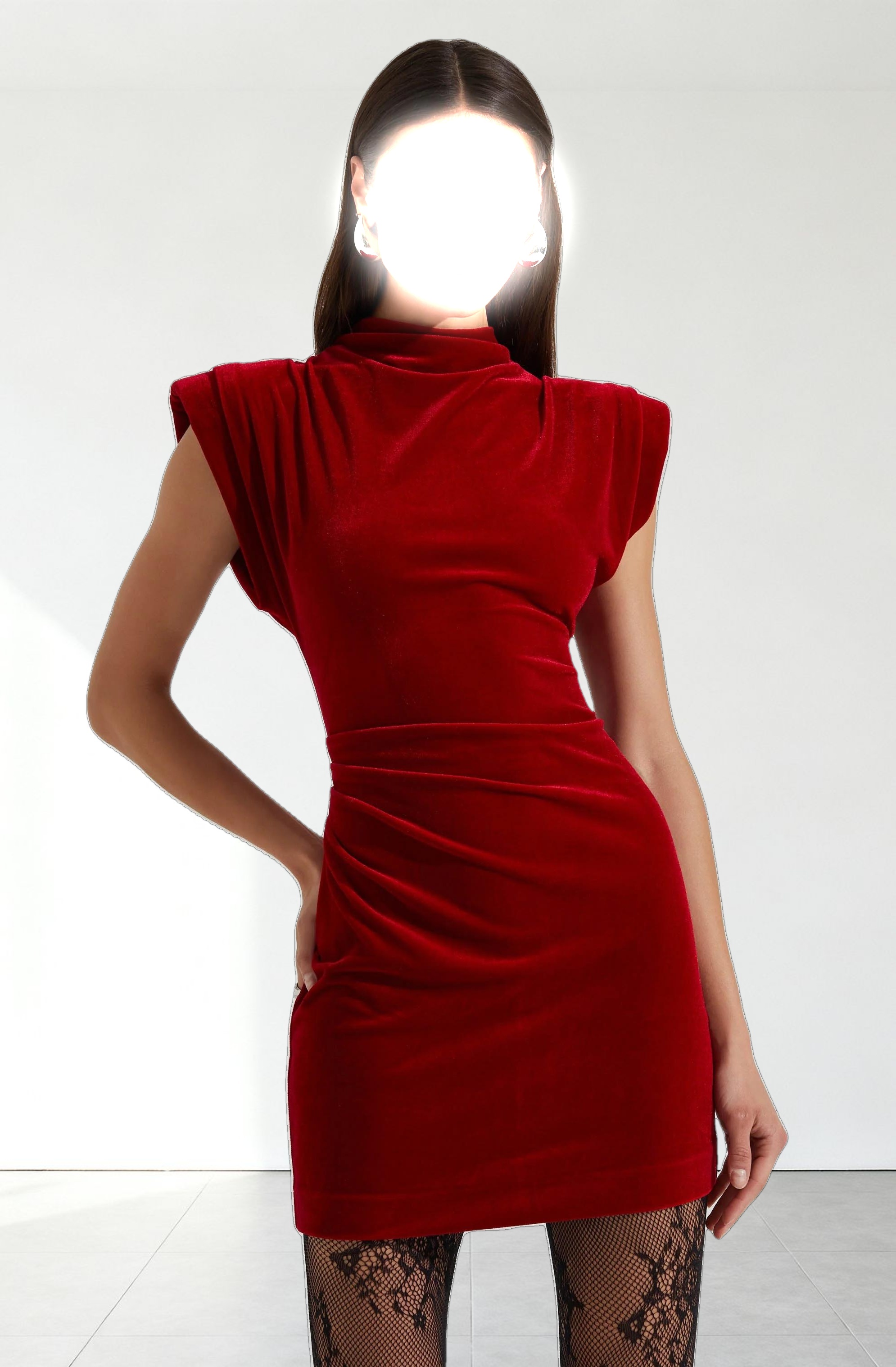 Ila Velvet Mini Dress